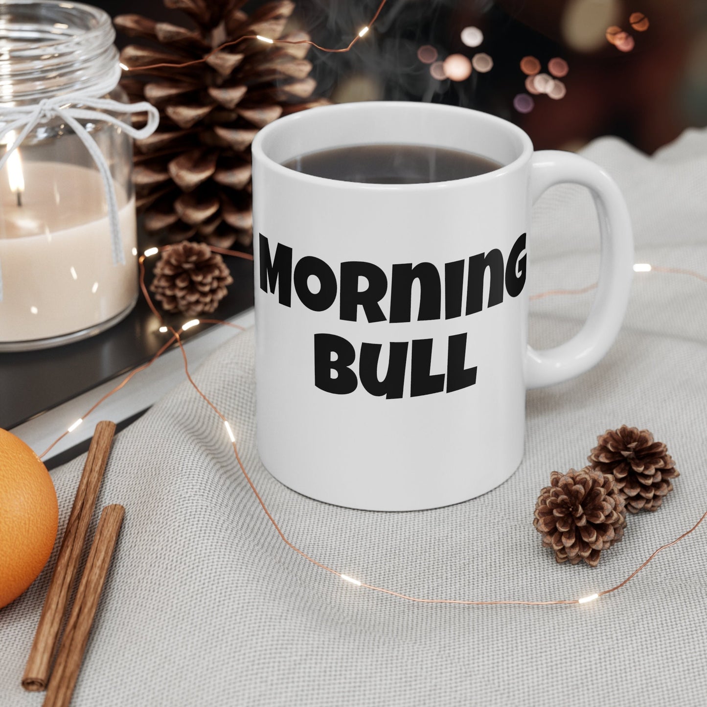 Morning Bull Coffee Mug