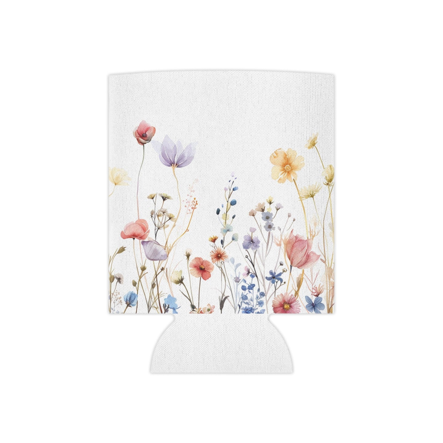Dainty Flower Can Cooler - Koozie for Women