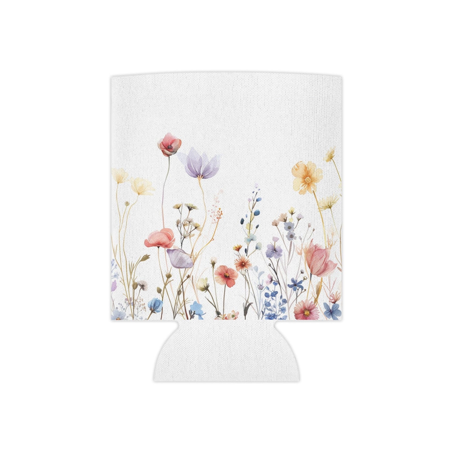 Dainty Flower Can Cooler - Koozie for Women