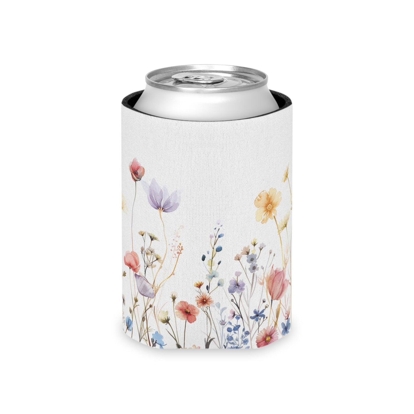 Dainty Flower Can Cooler - Koozie for Women