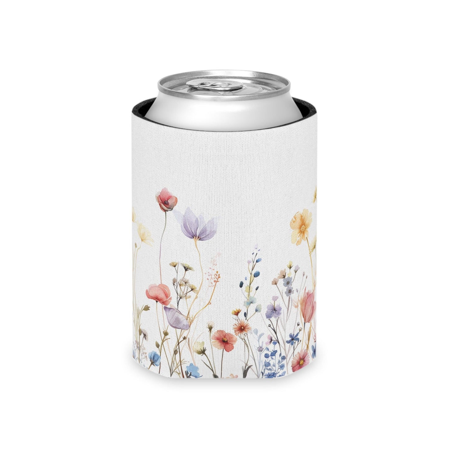 Dainty Flower Can Cooler - Koozie for Women