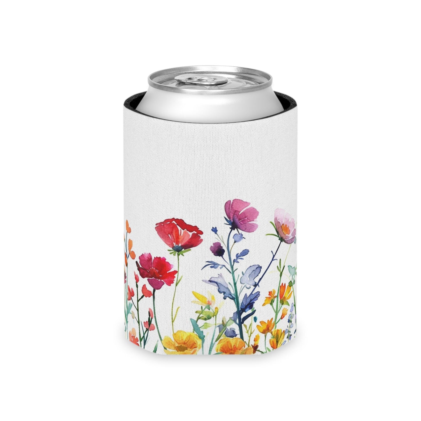 Dainty Flower Can Cooler - Koozie for Women Part Duet
