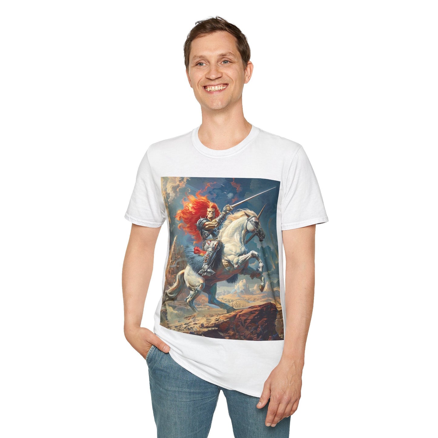 Lion-O's Pride Ride Unisex Softstyle T-Shirt