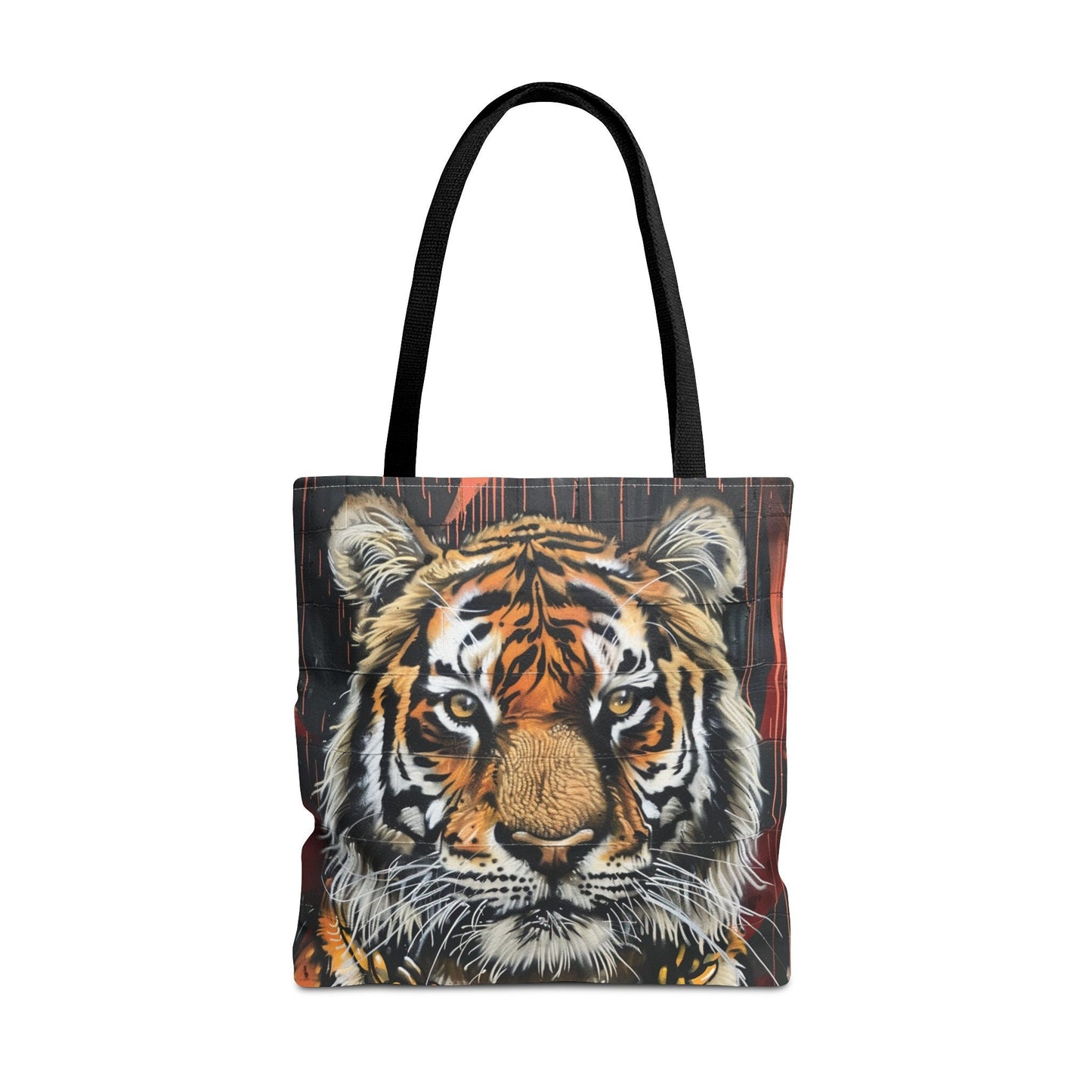 Graffiit Tiger Head  Tote Bag