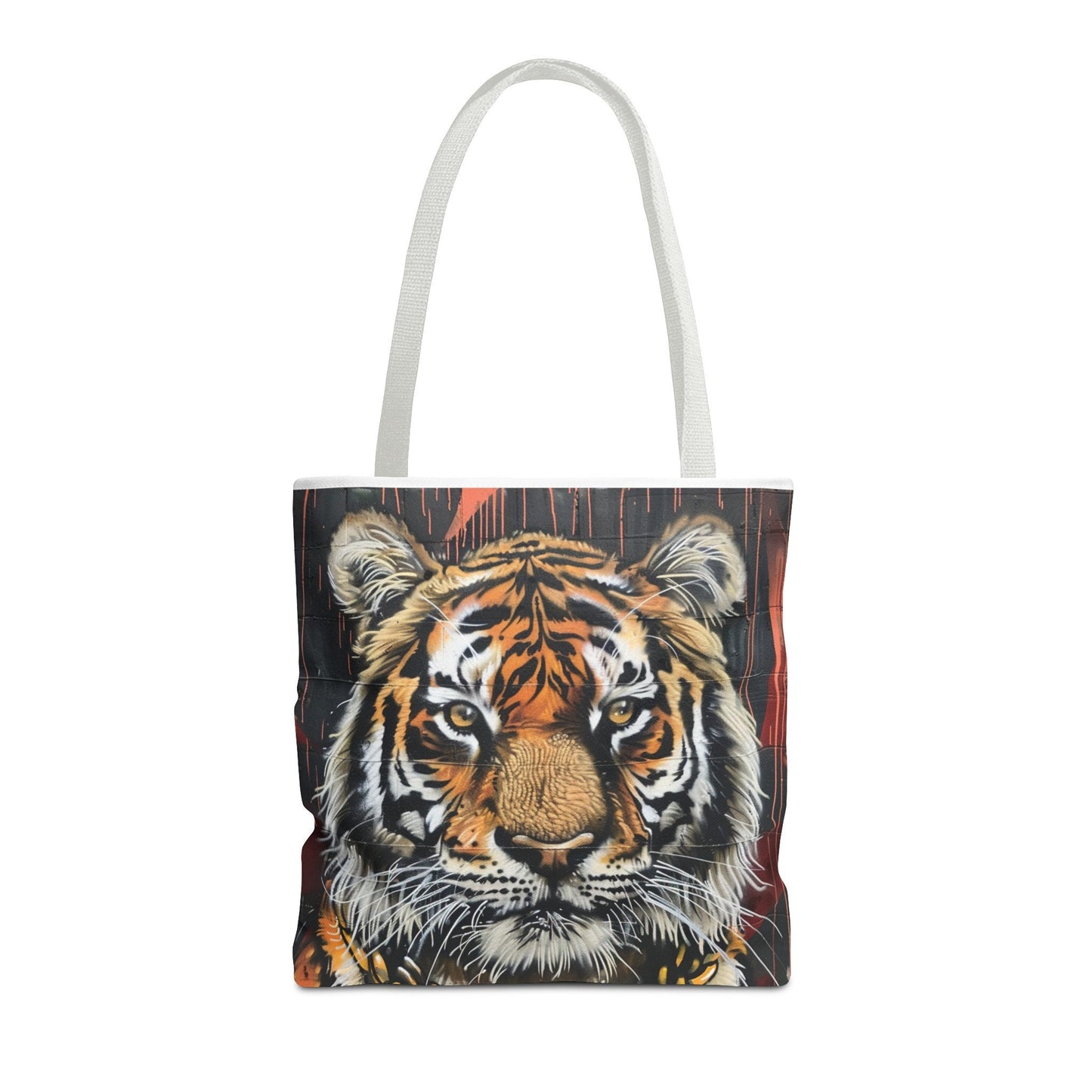 Graffiit Tiger Head  Tote Bag