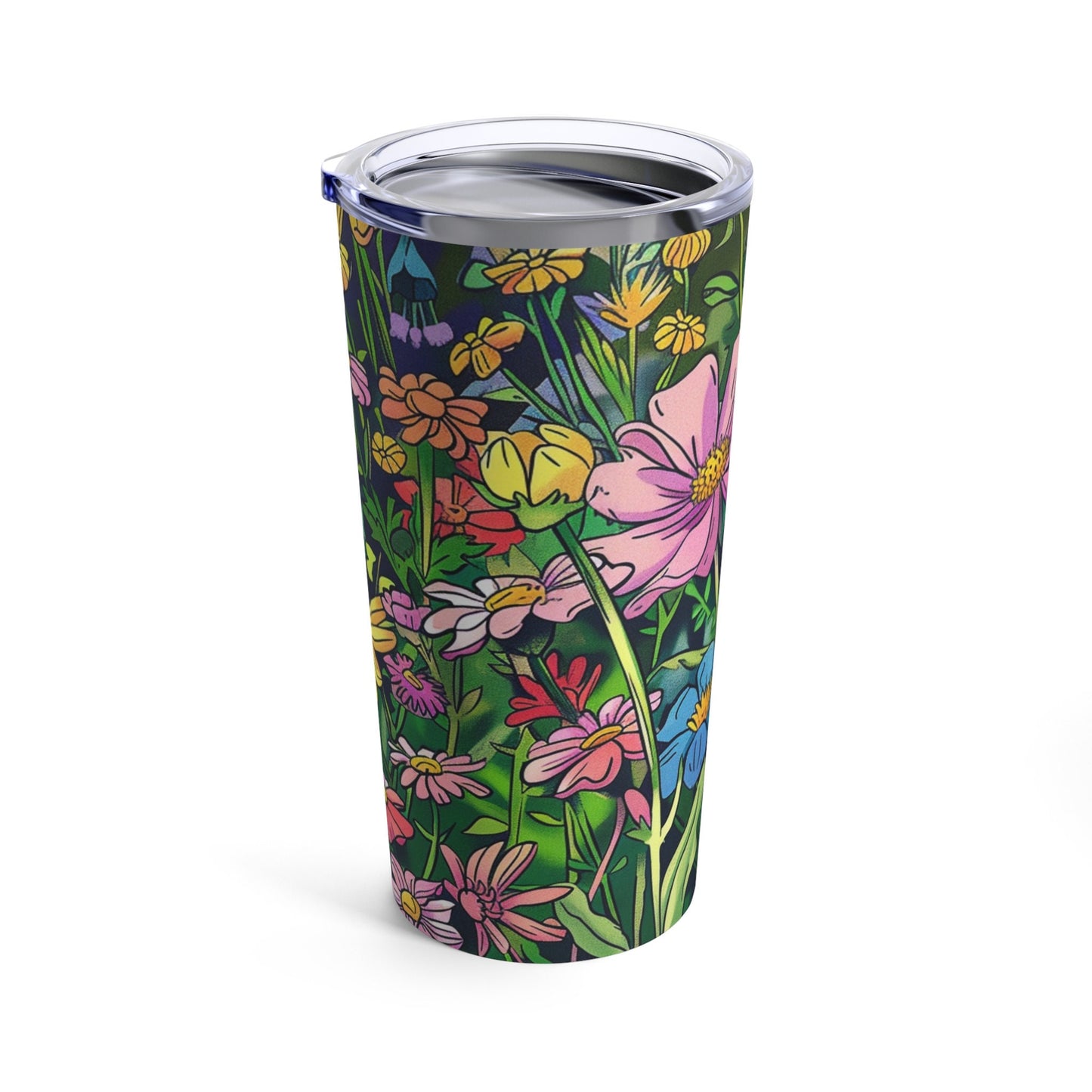 Comic Wildflower Tumbler 20oz
