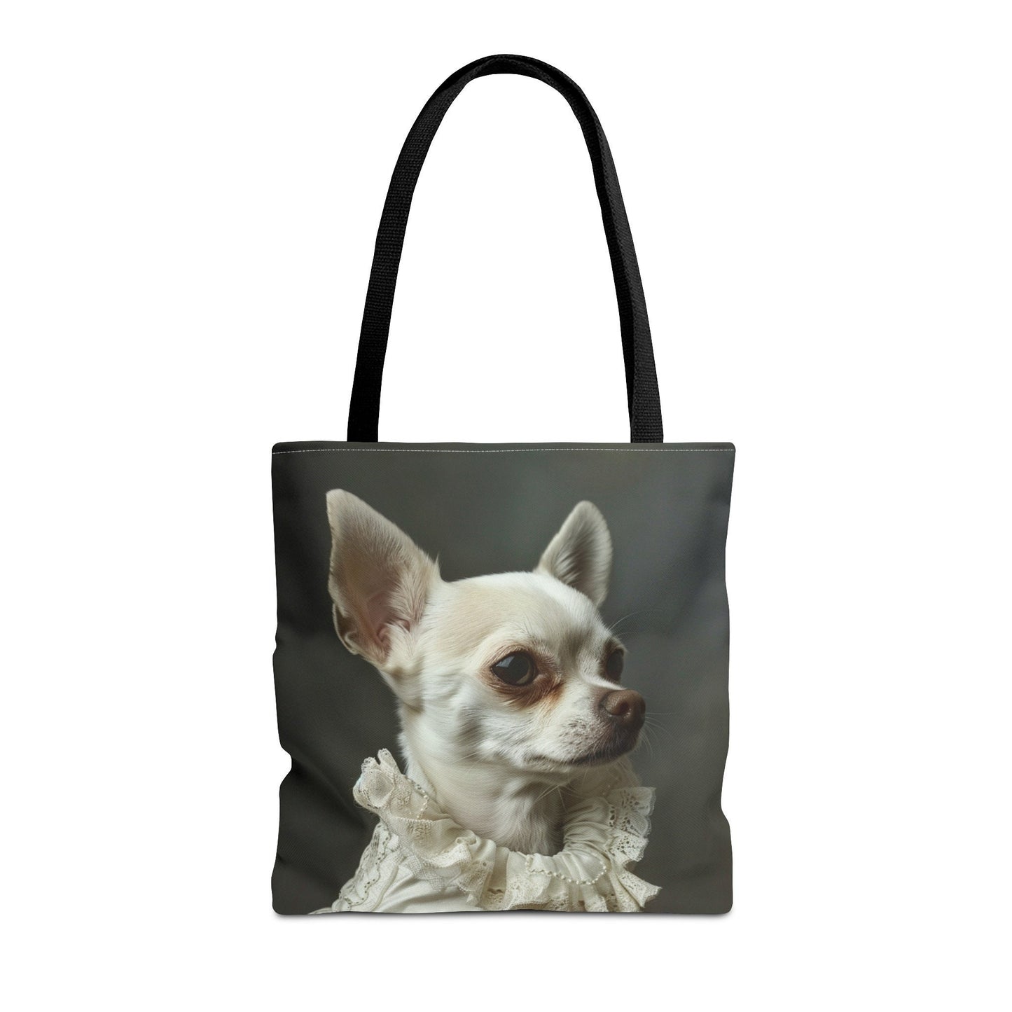 Victorian Chihuahua Tote Bag: Elegant Chi Chic Design