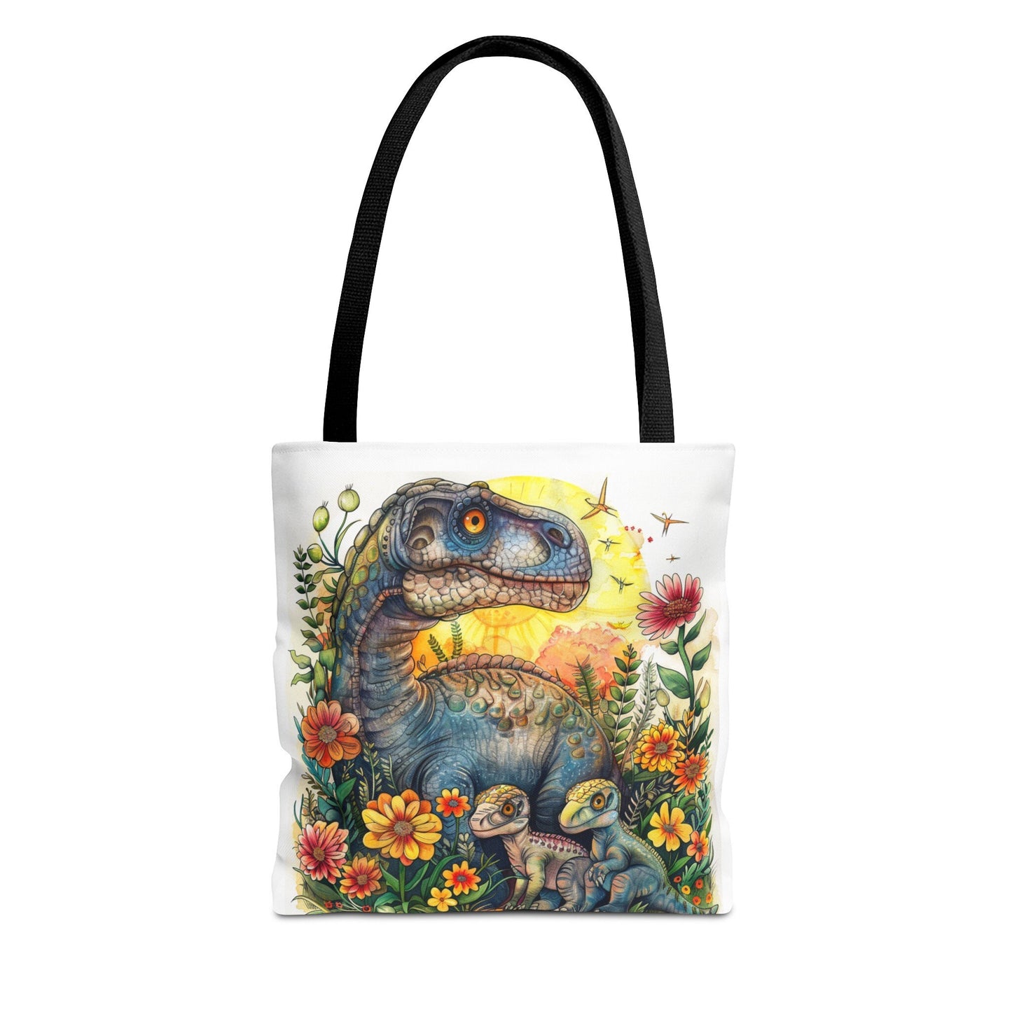 Dinosaur Family Tote Bag