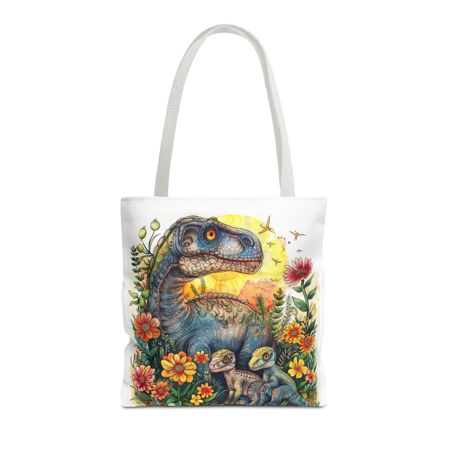 Dinosaur Family Tote Bag