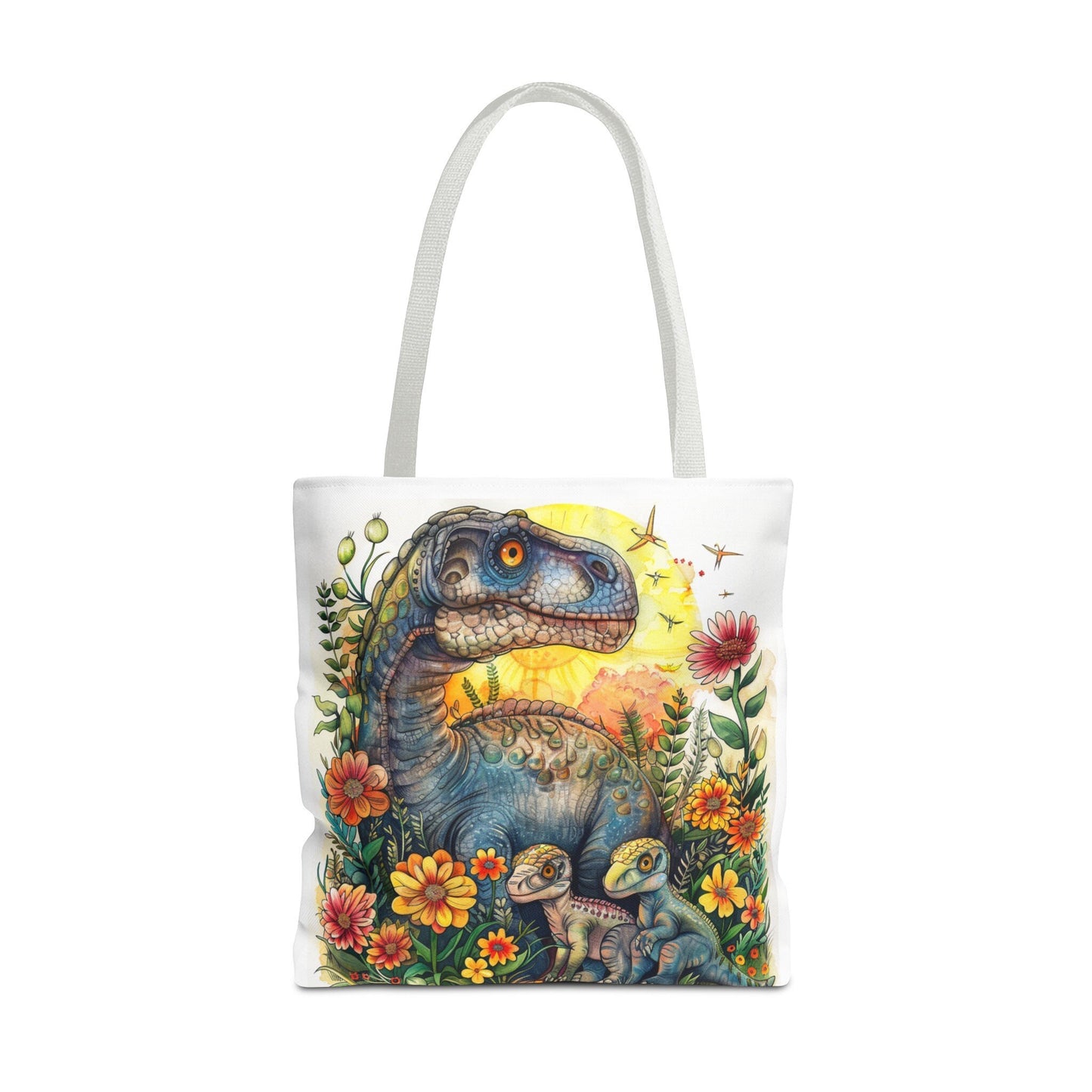 Dinosaur Family Tote Bag
