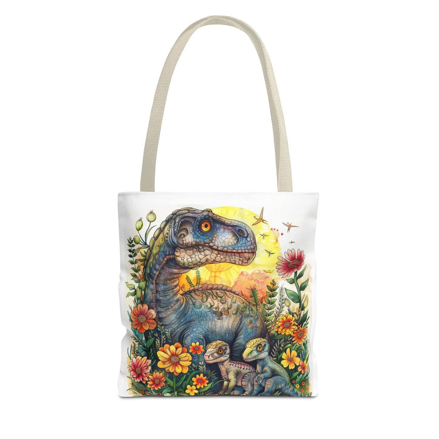Dinosaur Family Tote Bag