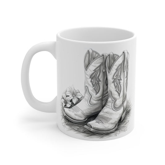 Cowgirl Boots Coffee Mug