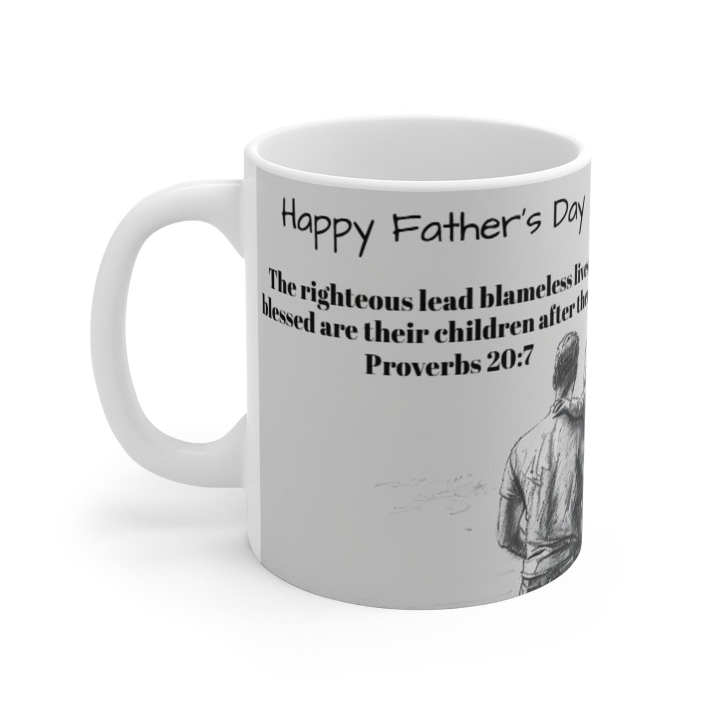 Father's Day Mug - Proverbs 20:7
