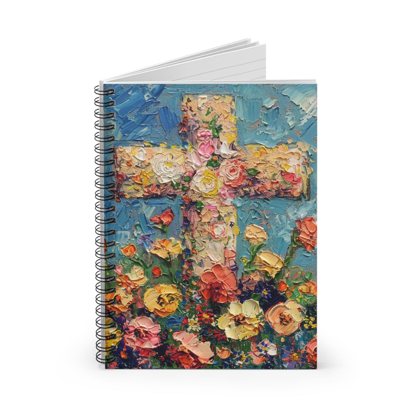 Divine Blooms Spiral Notebook