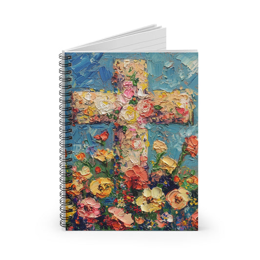 Divine Blooms Spiral Notebook
