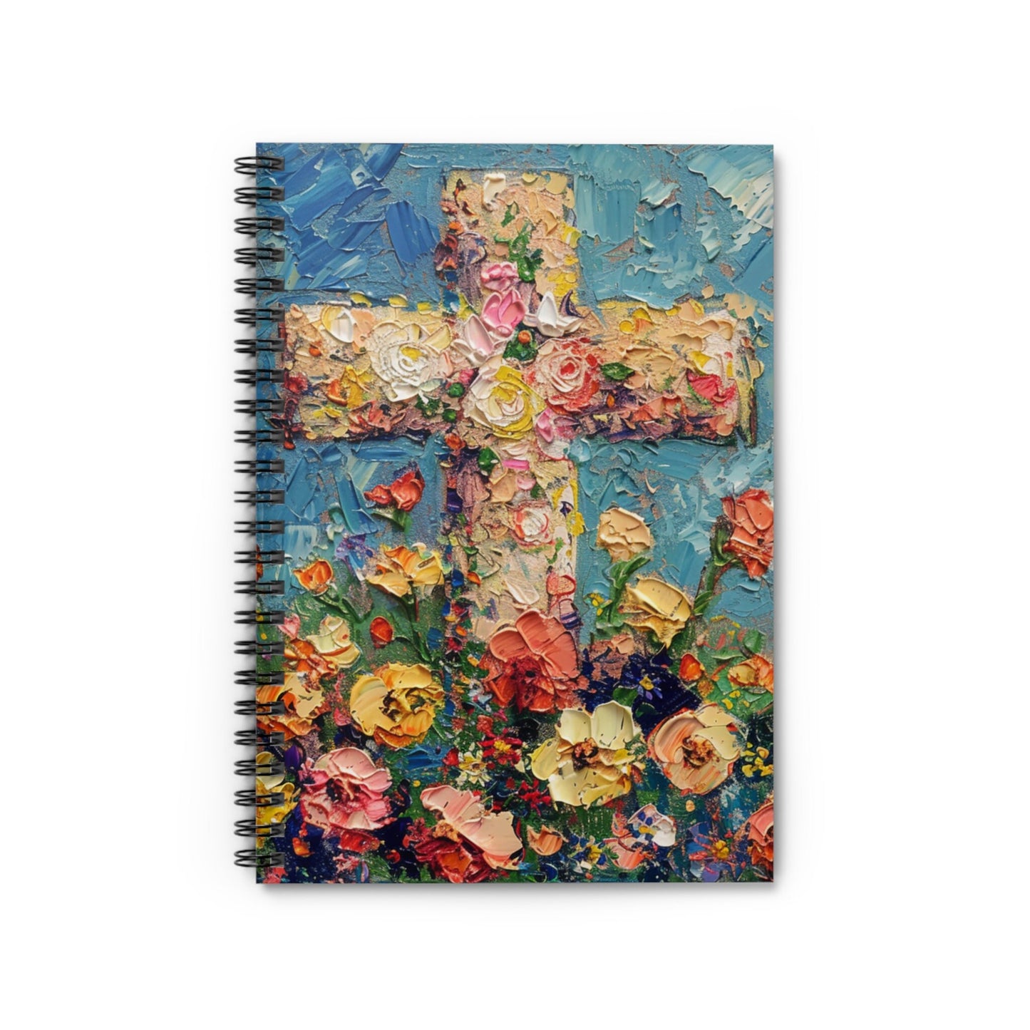 Divine Blooms Spiral Notebook