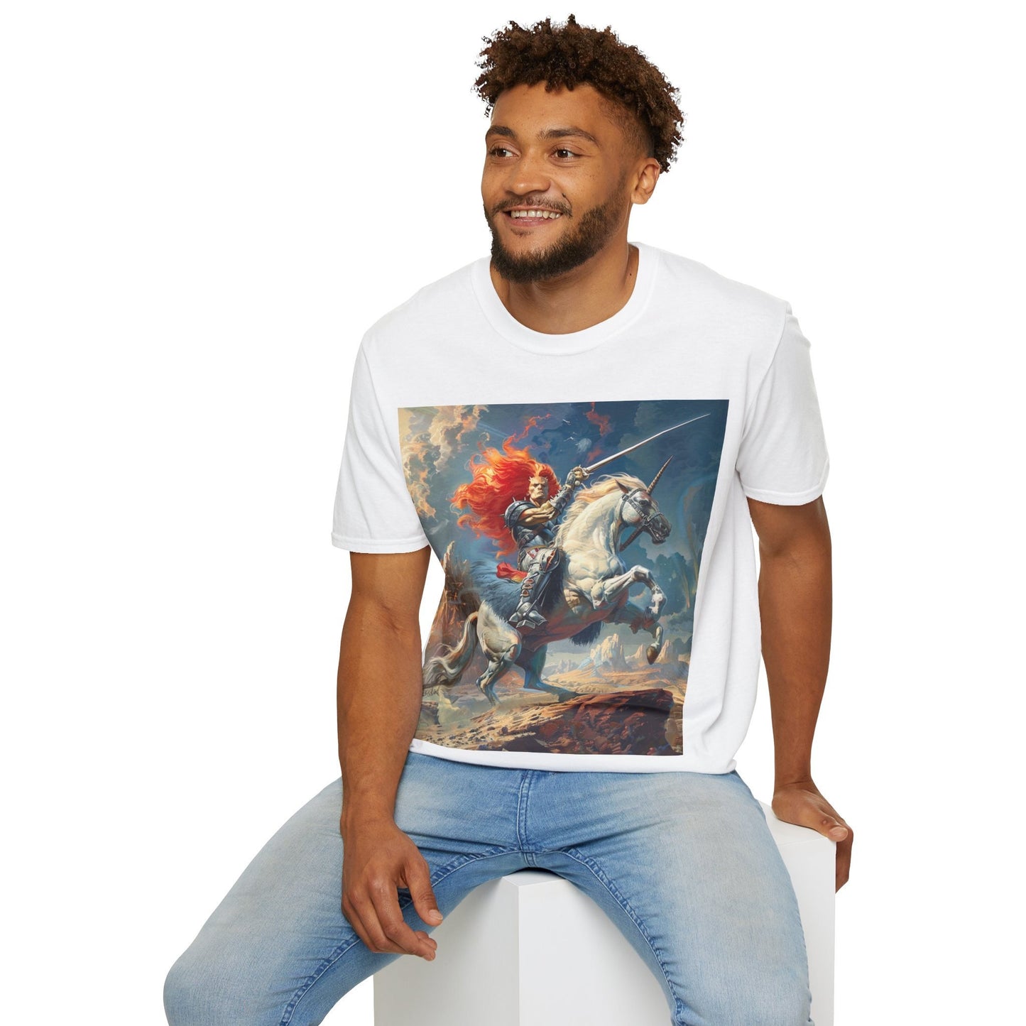 Lion-O's Pride Ride Unisex Softstyle T-Shirt
