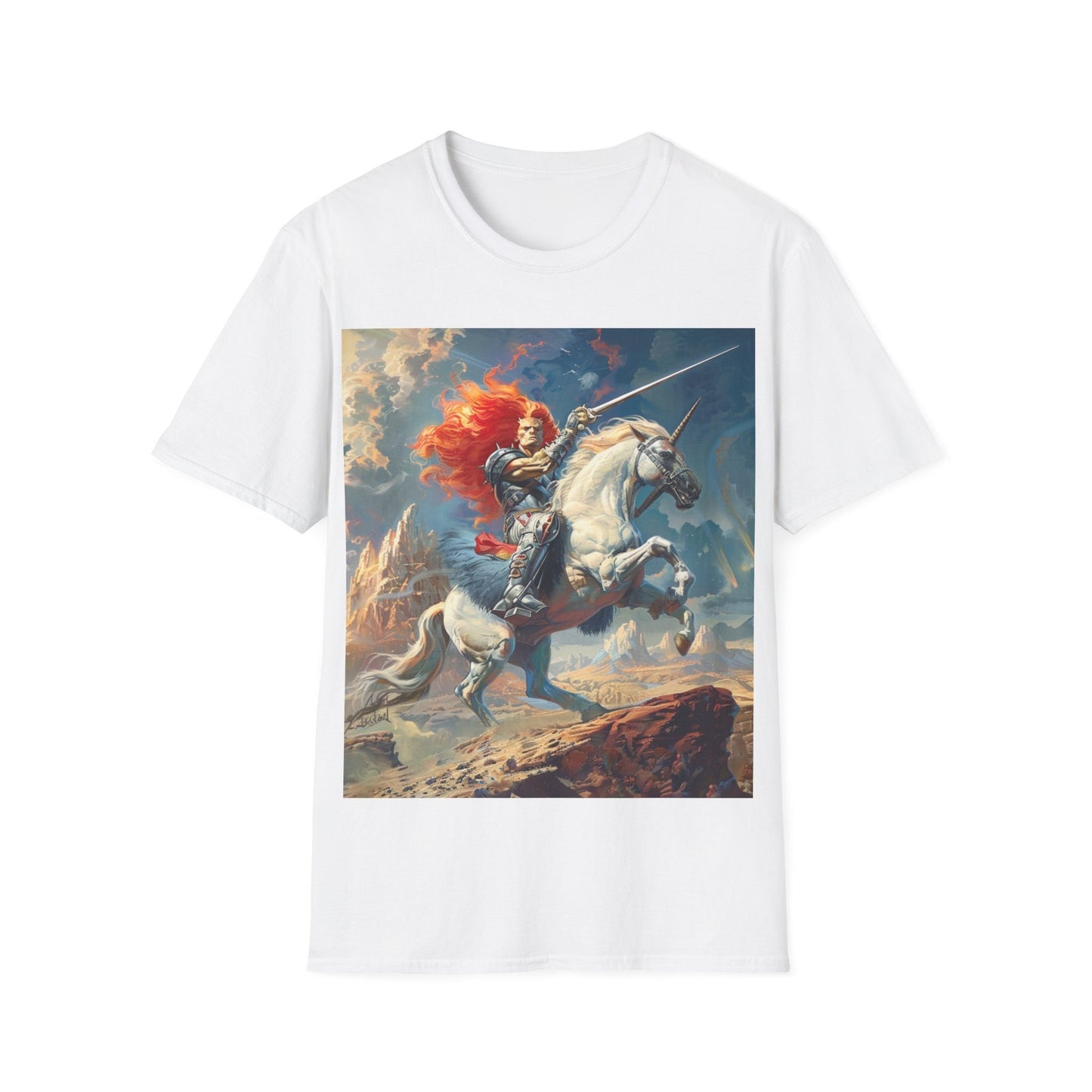 Lion-O's Pride Ride Unisex Softstyle T-Shirt
