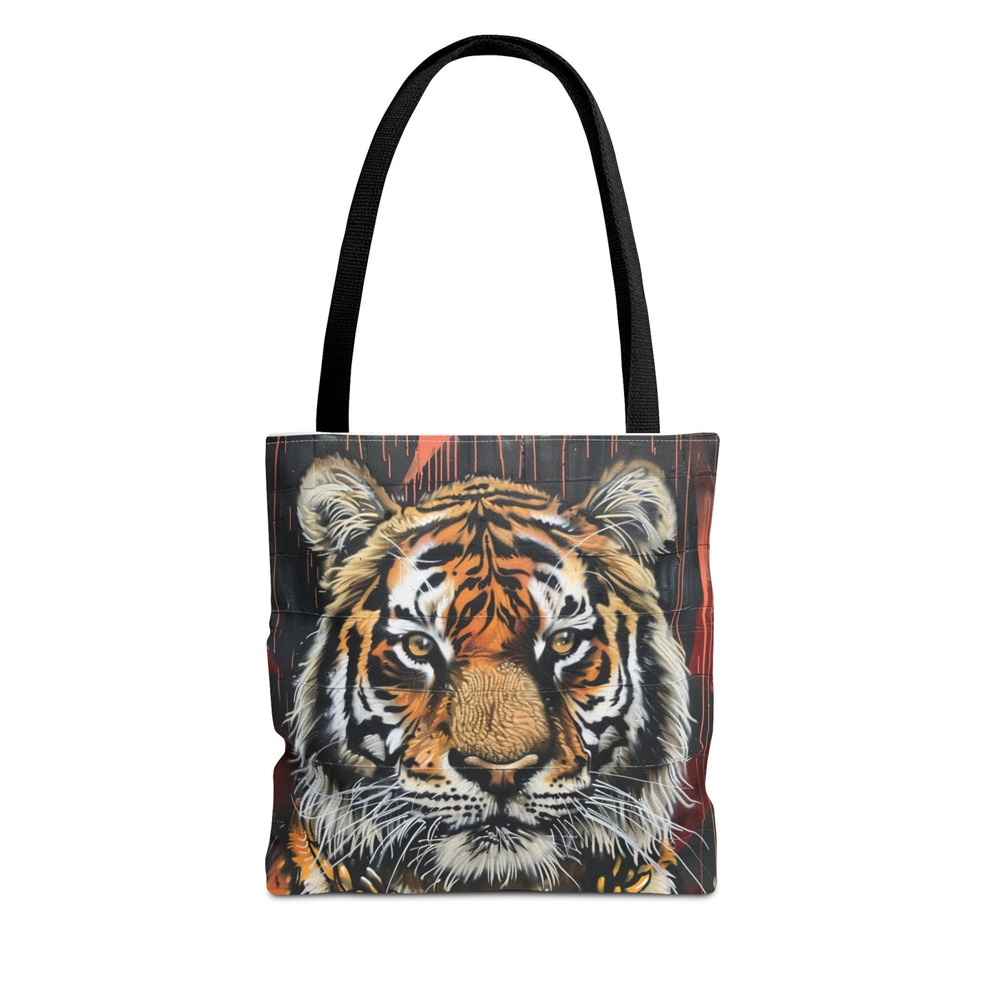 Graffiit Tiger Head  Tote Bag