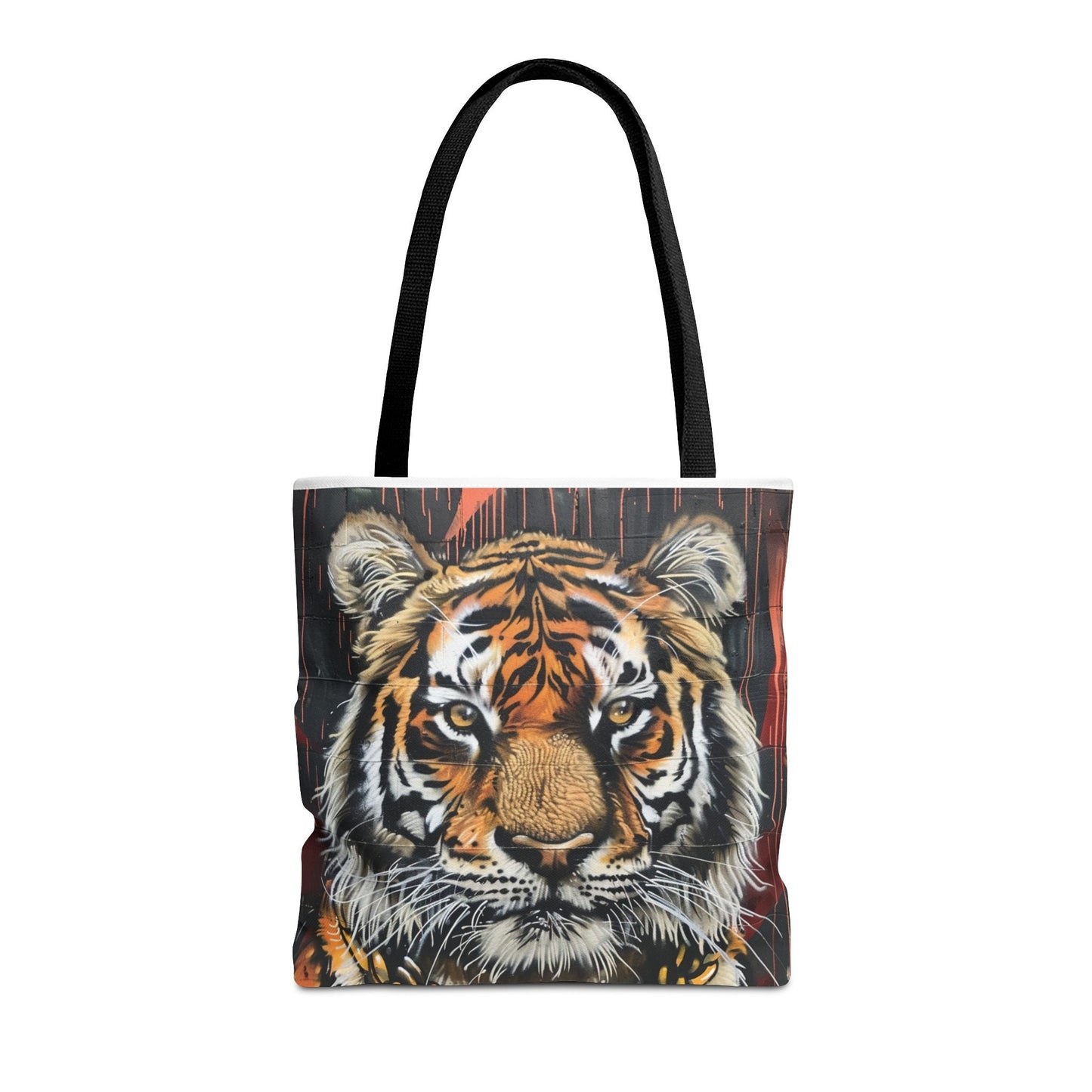 Graffiit Tiger Head  Tote Bag