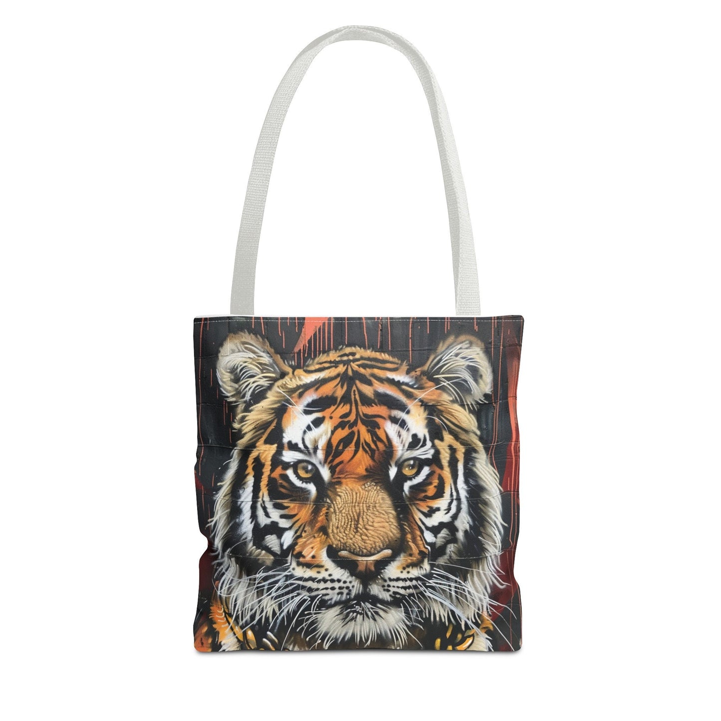 Graffiit Tiger Head  Tote Bag