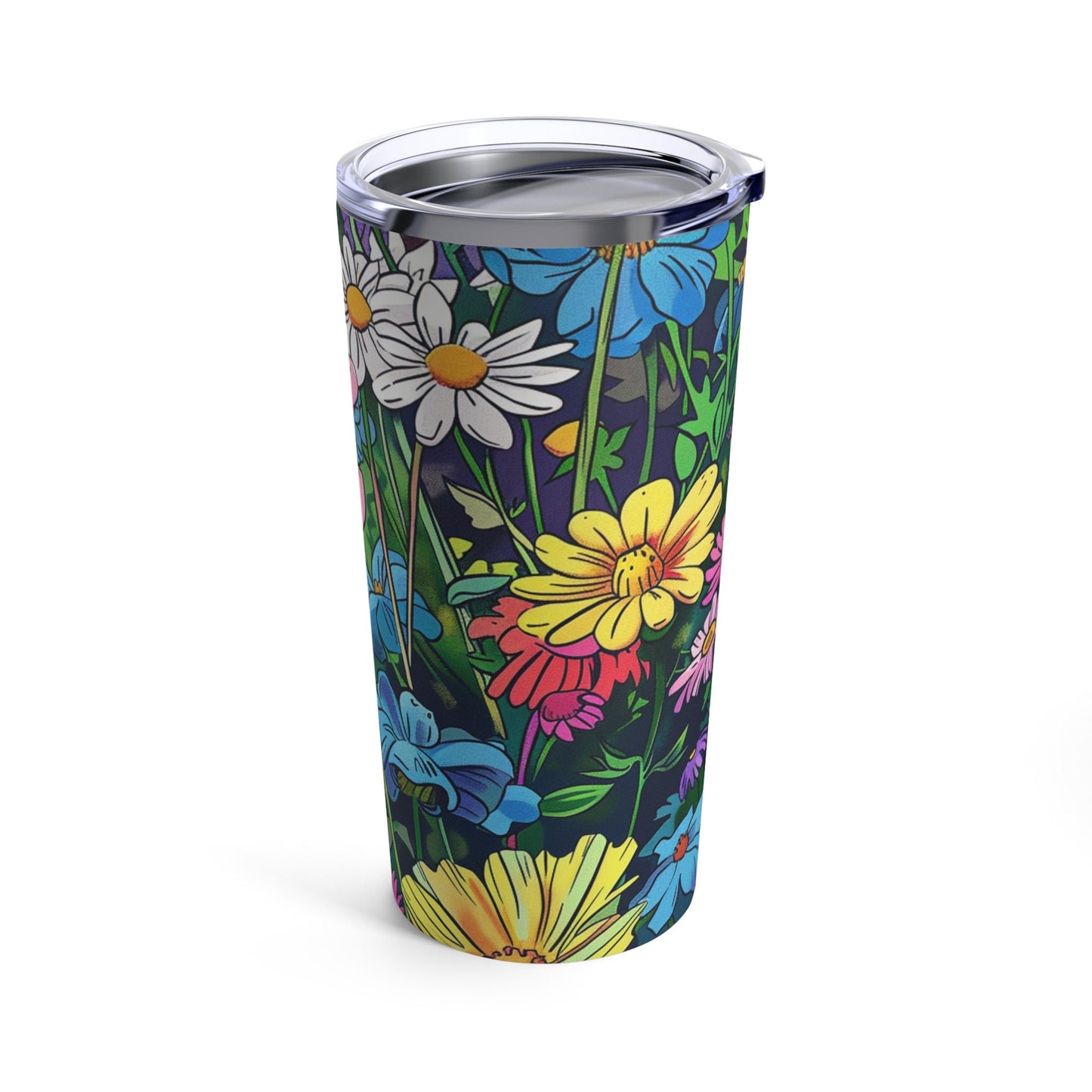 Comic Wildflower Tumbler 20oz