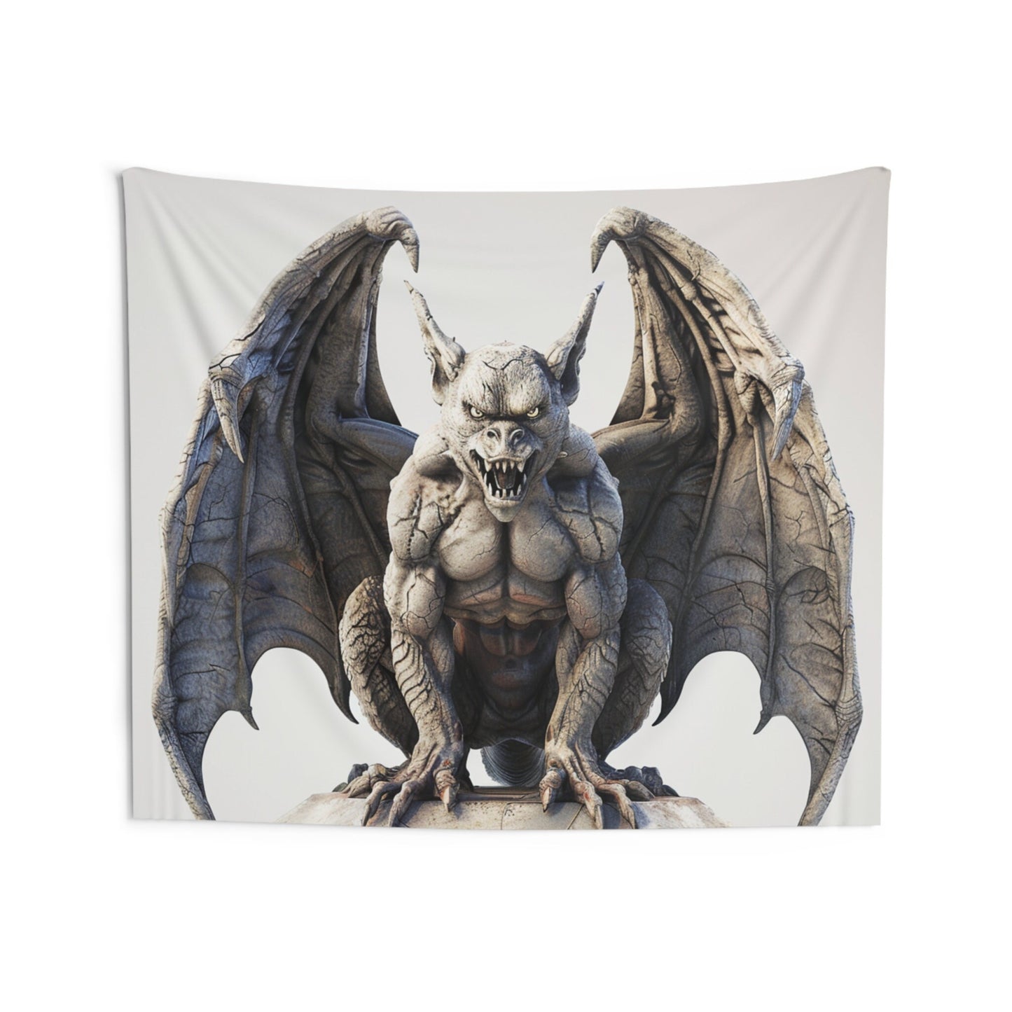 Proud Gargoyle Indoor Wall Tapestries