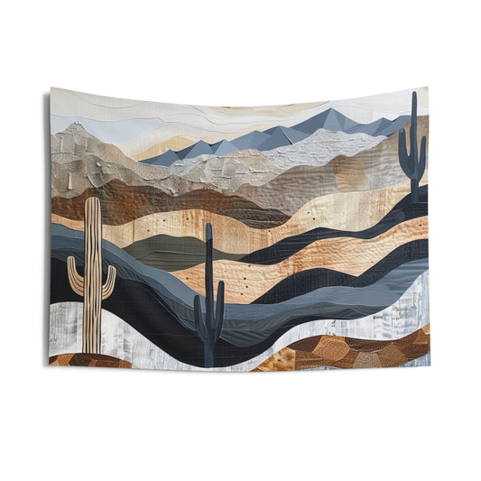 Desert Cacti Indoor Wall Tapestries
