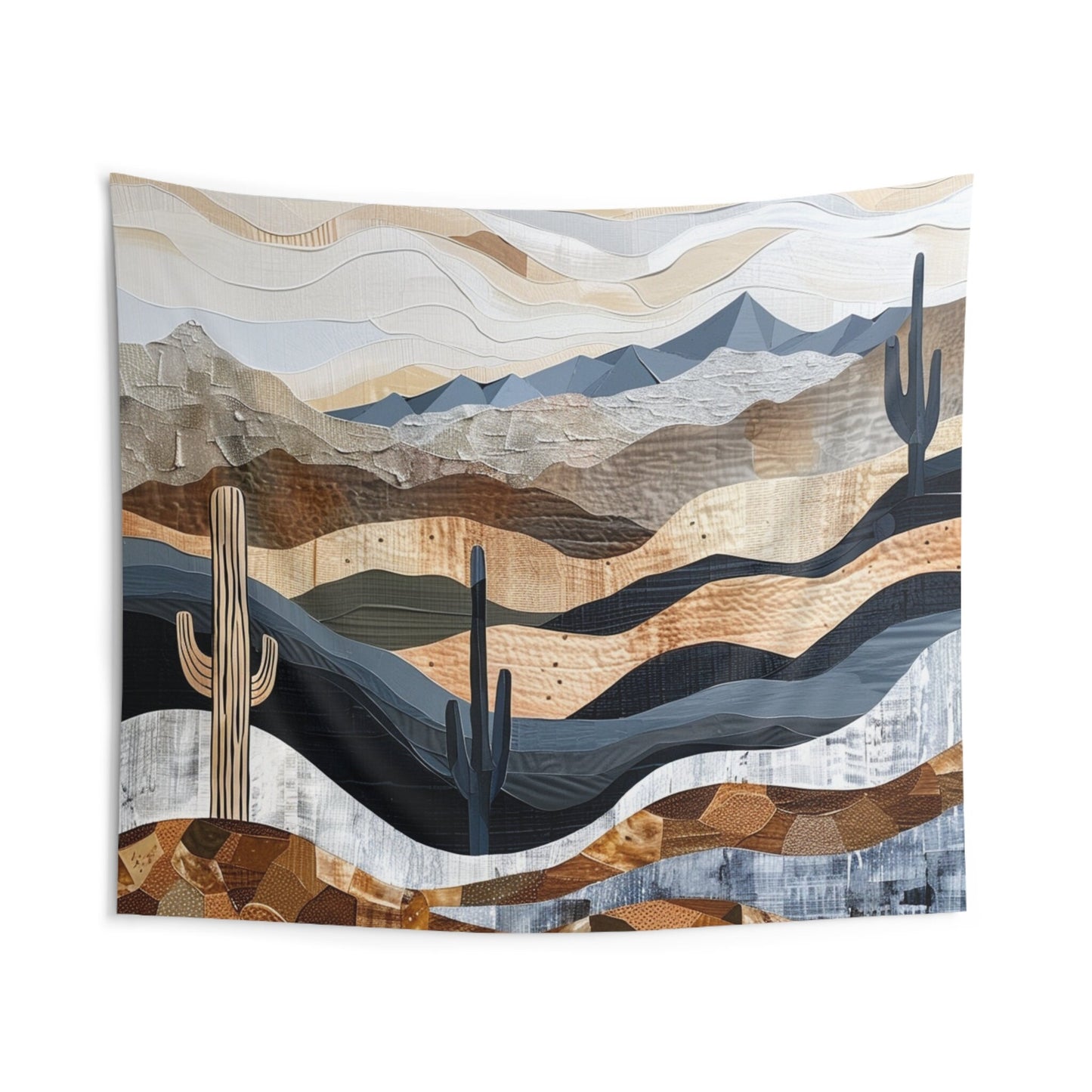 Desert Cacti Indoor Wall Tapestries