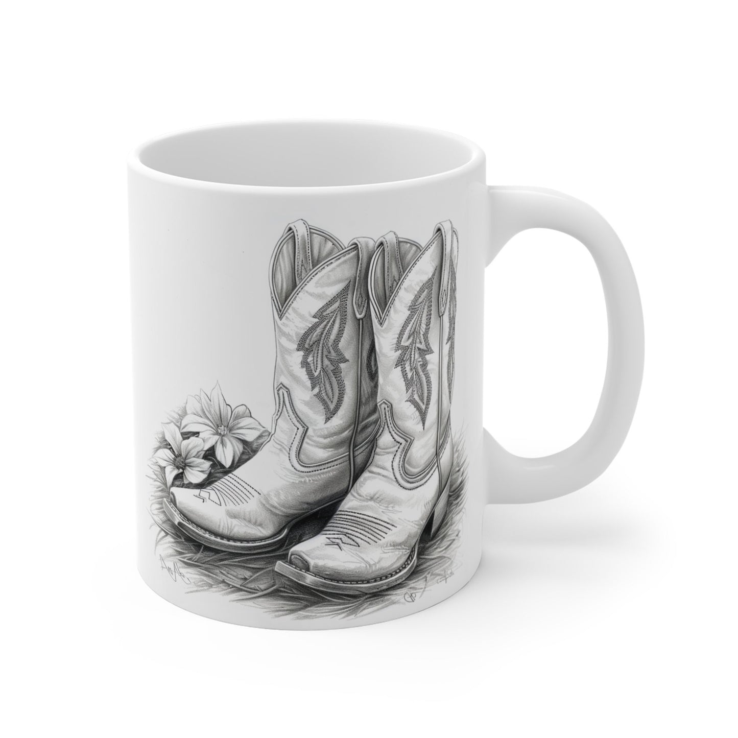 Cowgirl Boots Coffee Mug