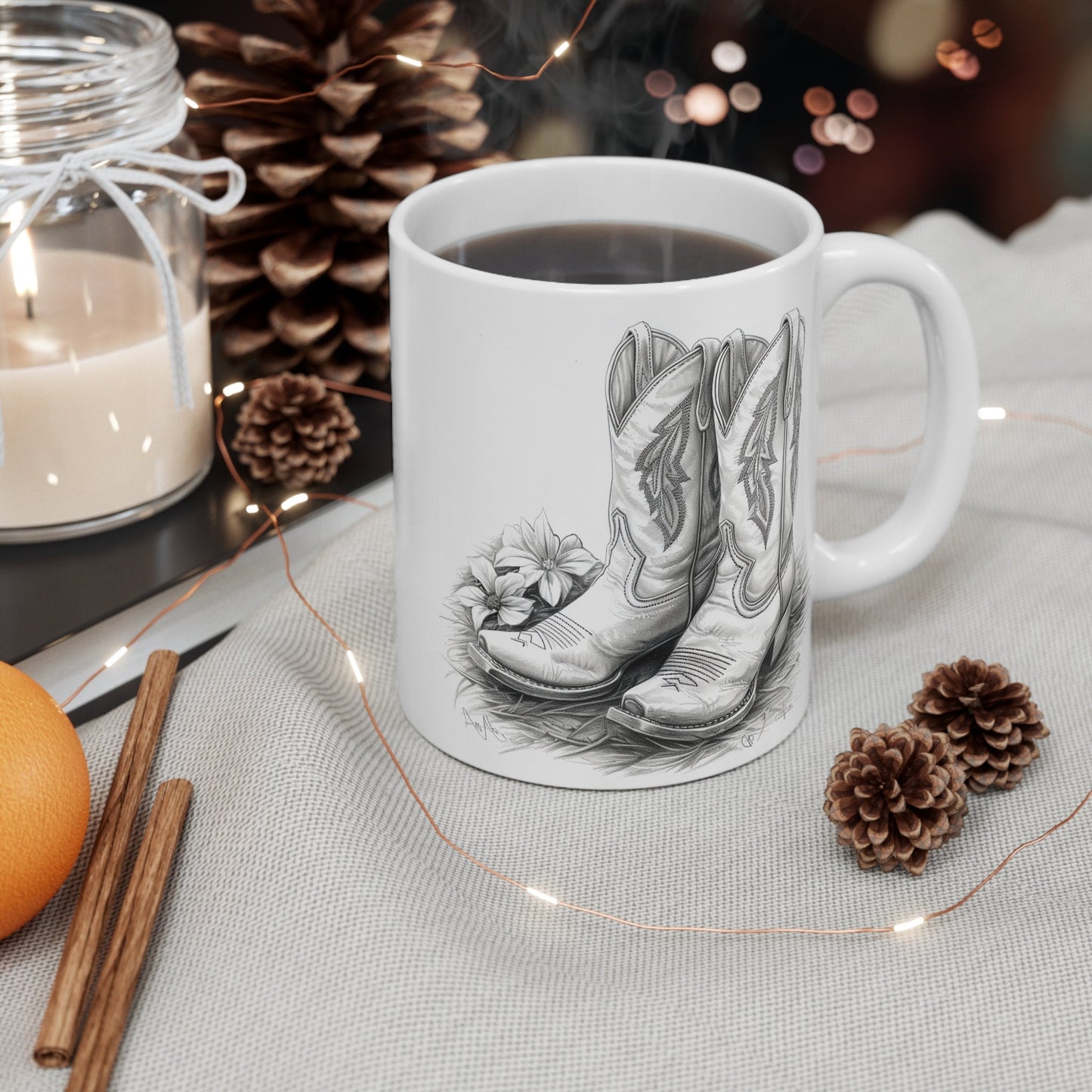 Cowgirl Boots Coffee Mug