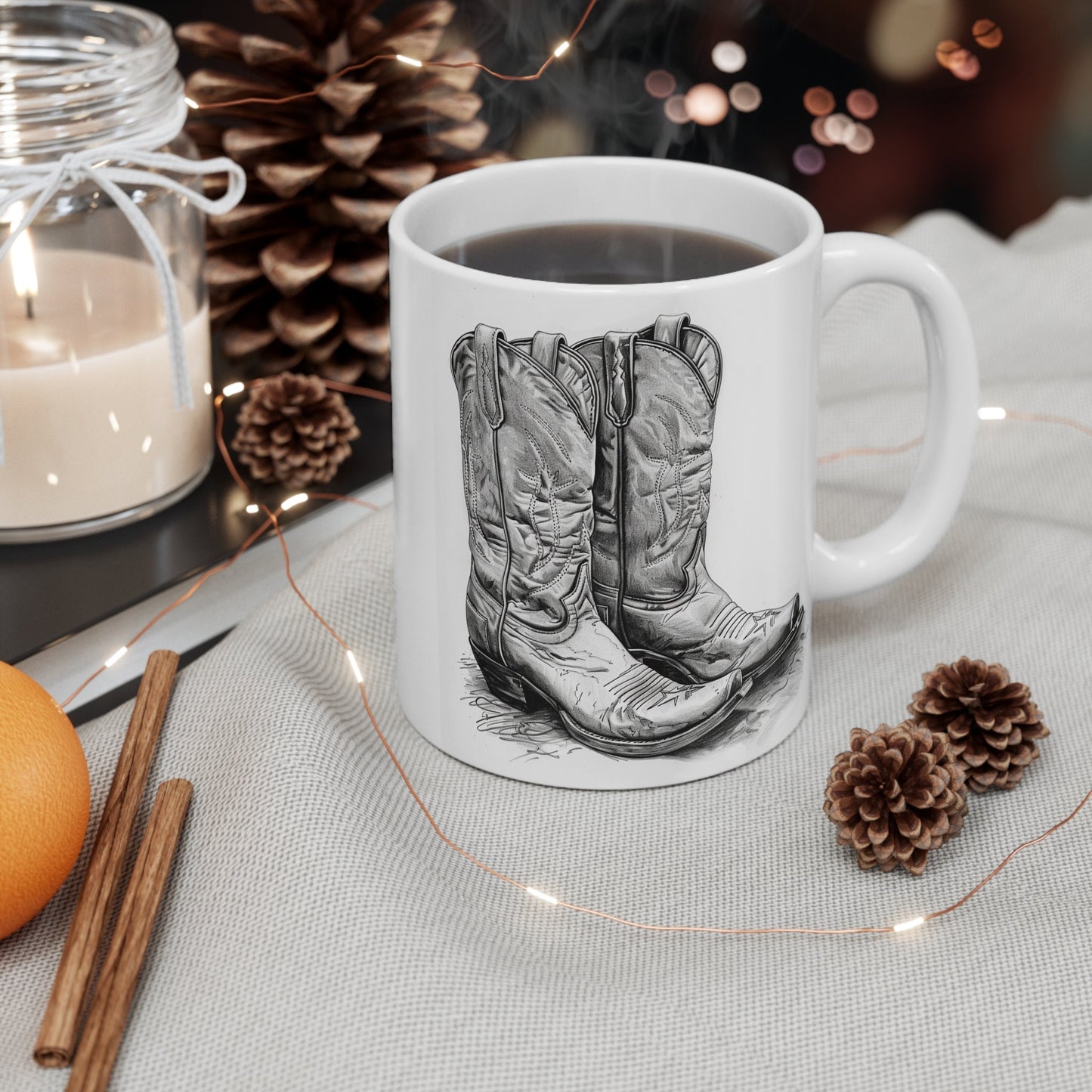 Cowboy Boots Coffee Mug