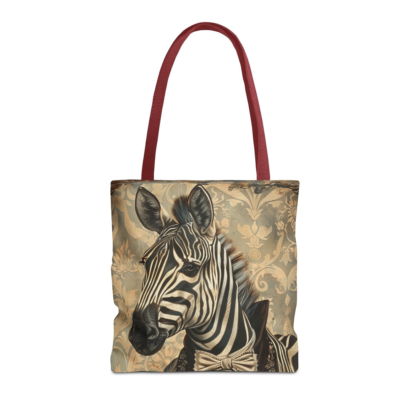 Victorian Style Zebra Tote Bag (AOP)