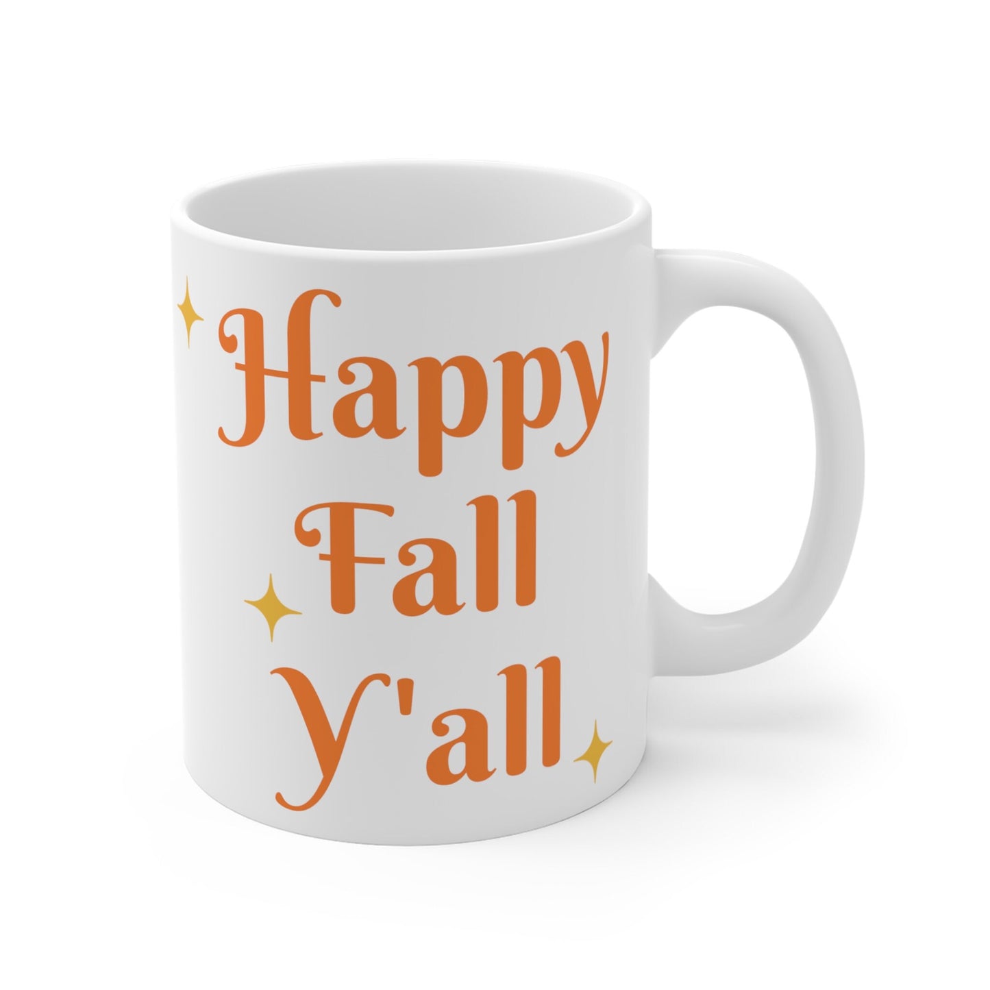 Happy Fall Y'all Coffee Mug