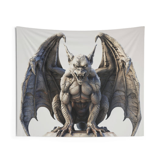 Proud Gargoyle Indoor Wall Tapestries