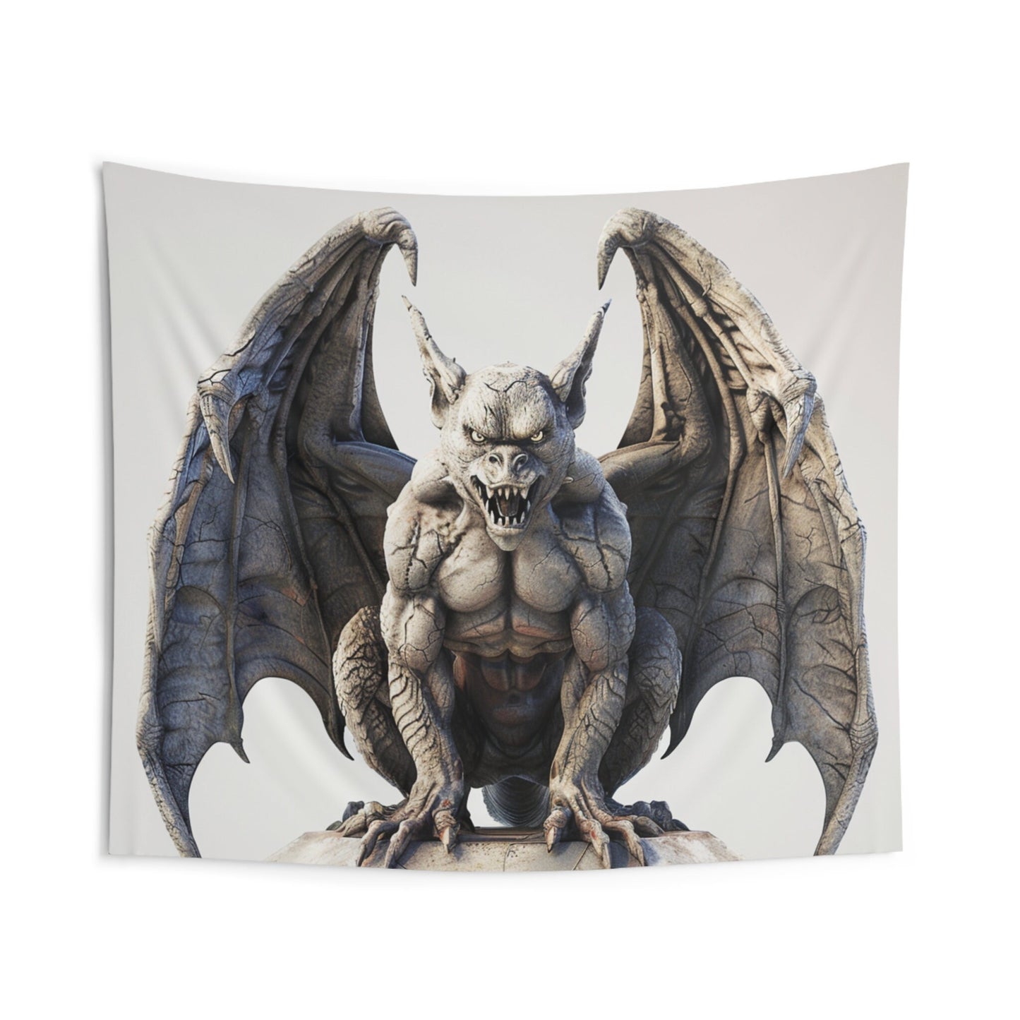 Proud Gargoyle Indoor Wall Tapestries