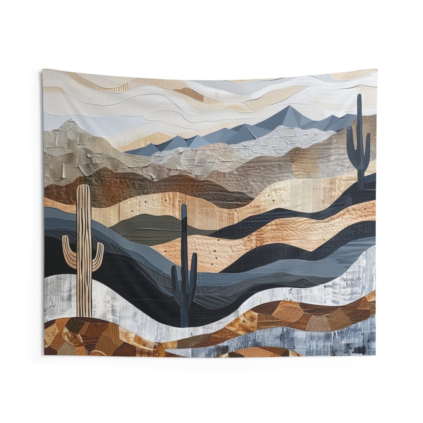 Desert Cacti Indoor Wall Tapestries