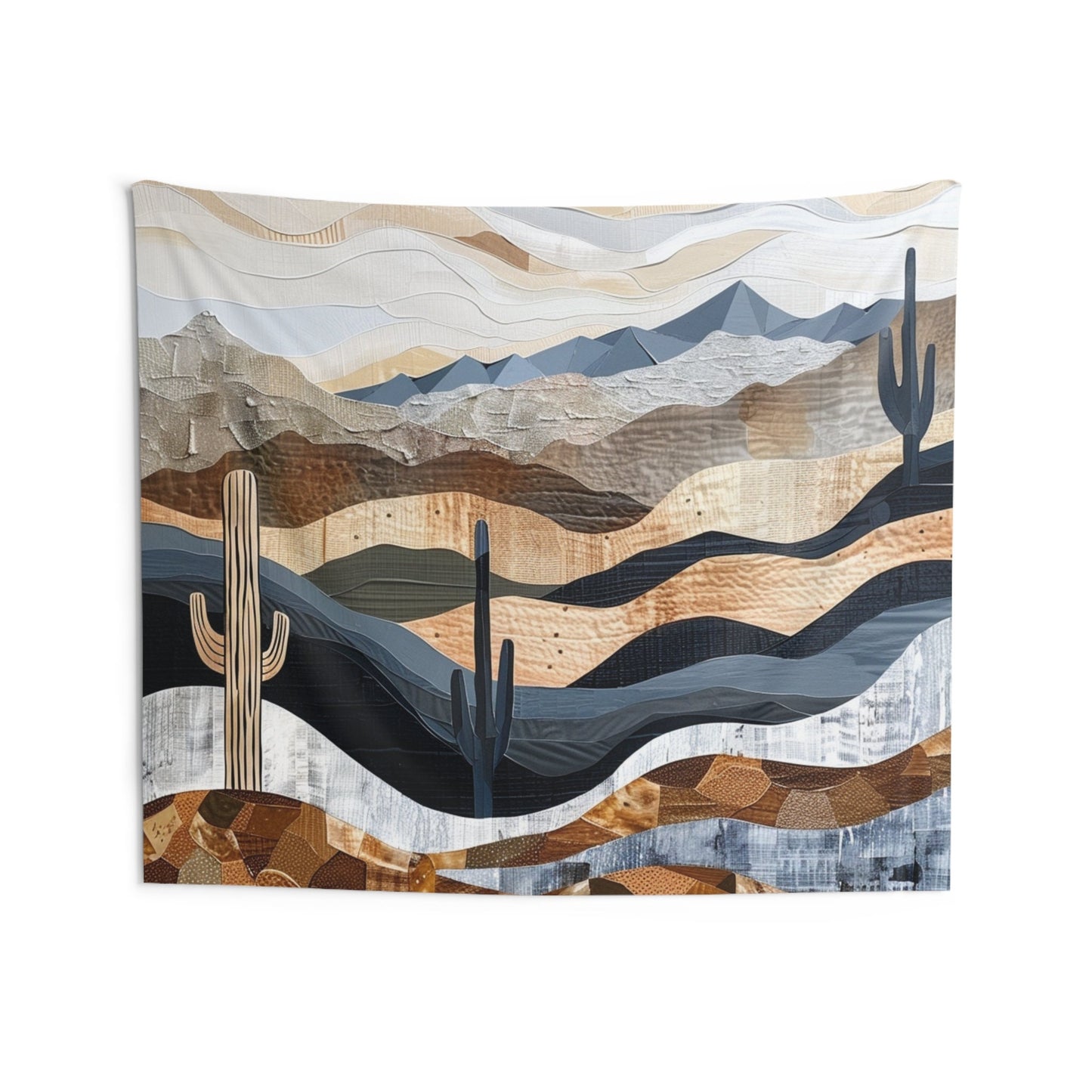 Desert Cacti Indoor Wall Tapestries