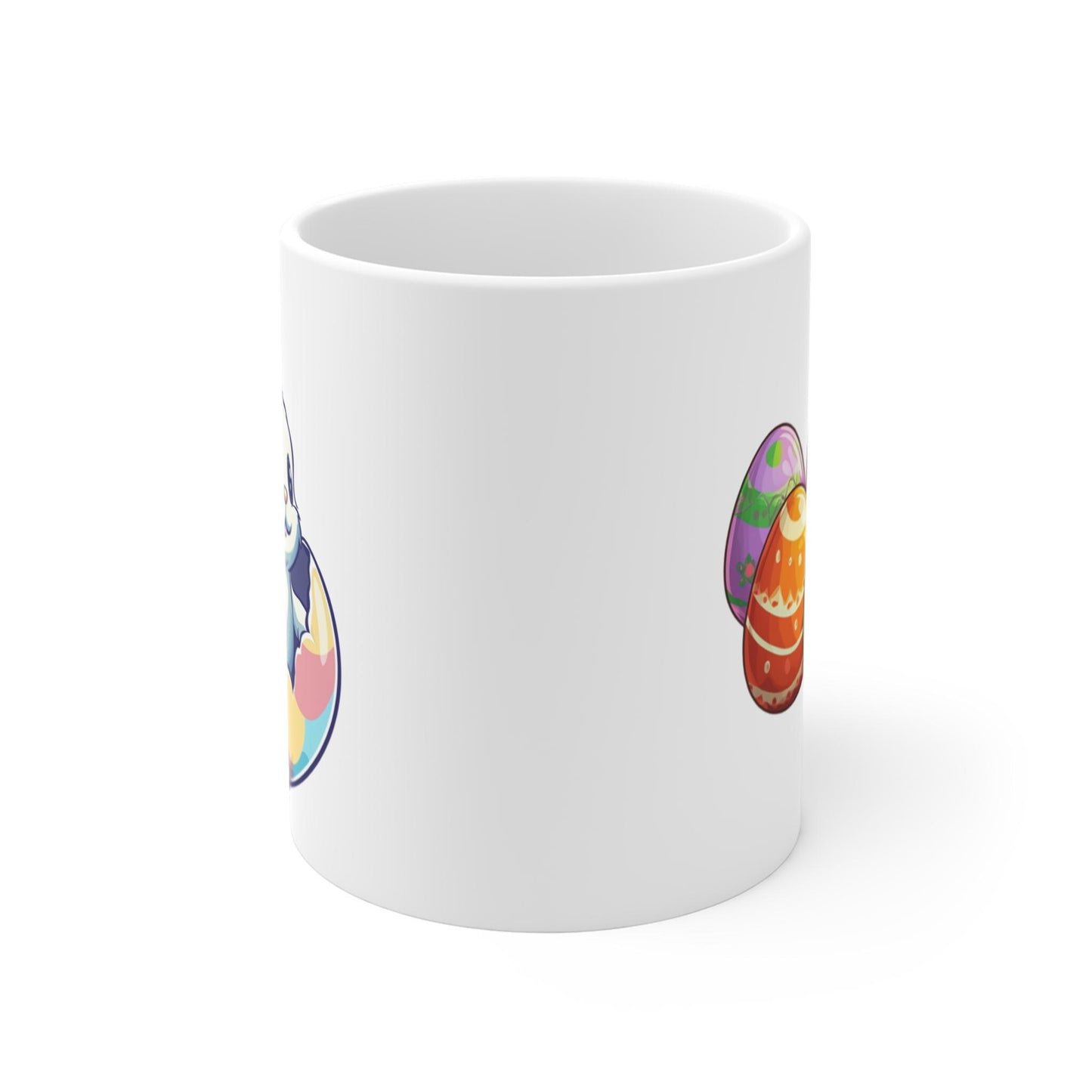 Easter Bunny Ceramic Mug: Spring Holiday Drinkware