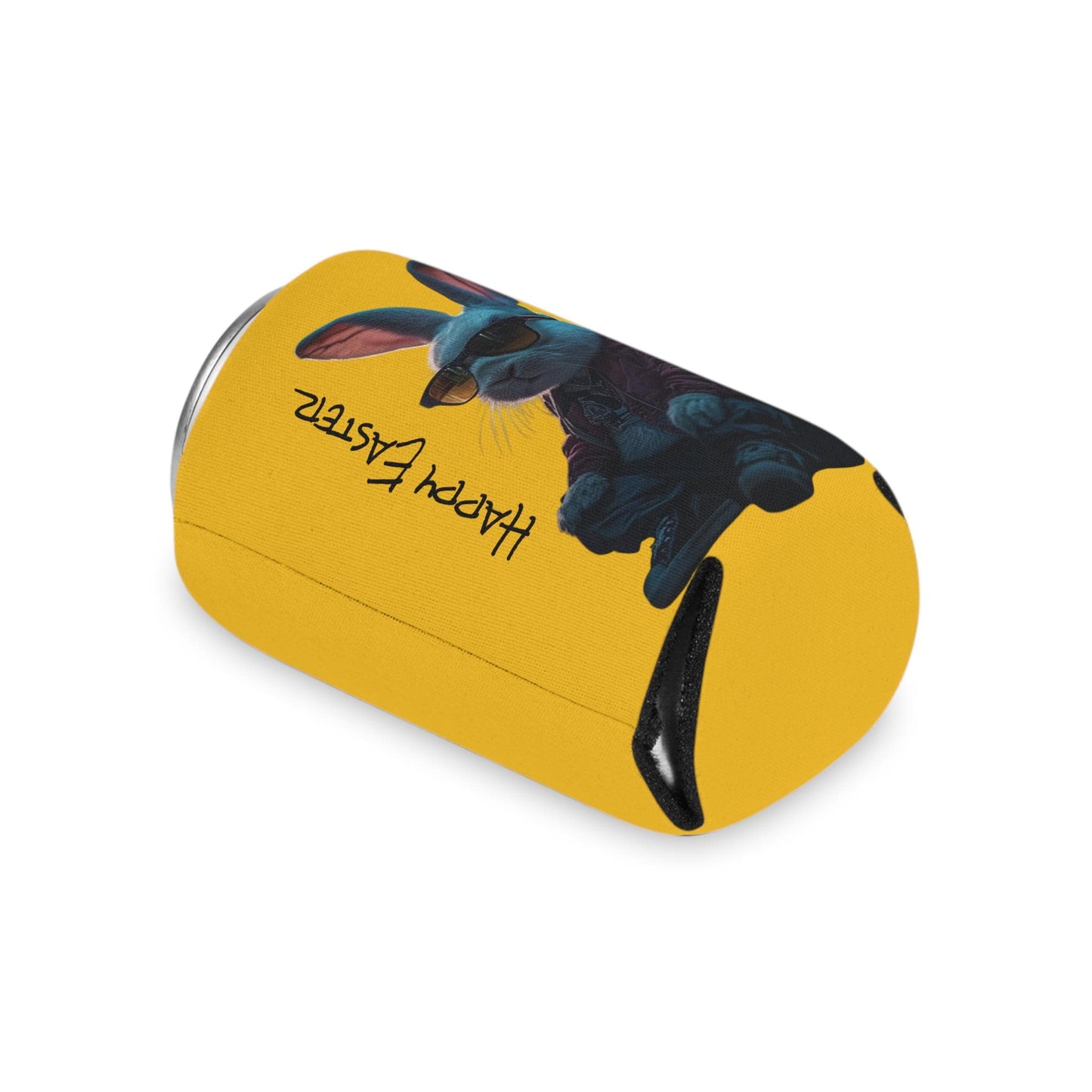 Easter Bunny Can Cooler: Festive Holiday Beverage Sleeve