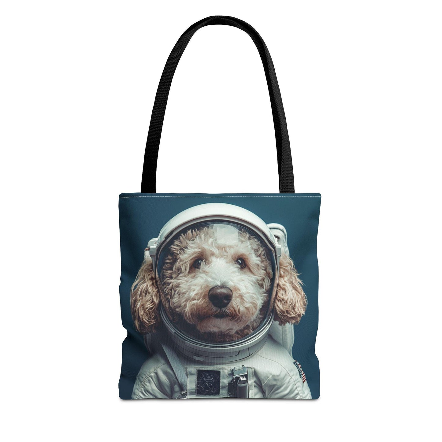 Astronaut Goldendoodle Tote Bag: Space Dog Lover Carryall