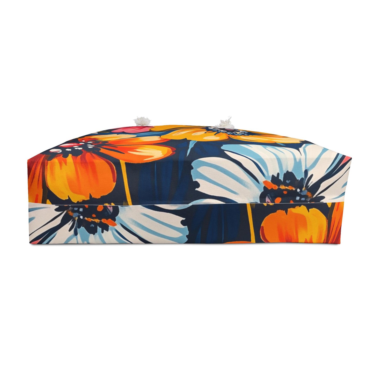 Floral Weekender Bag: Stylish Travel Tote with Vibrant Flower Design