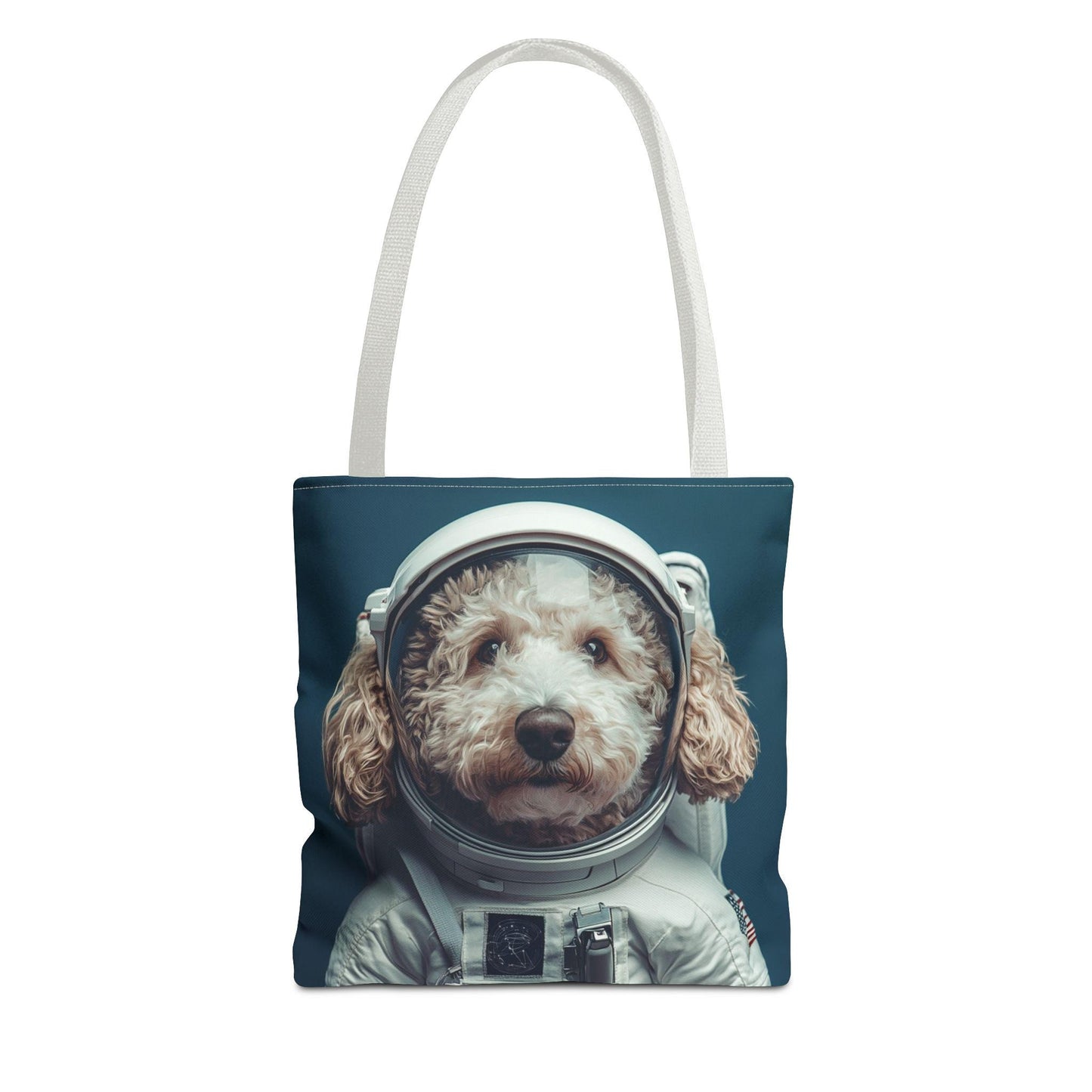 Astronaut Goldendoodle Tote Bag: Space Dog Lover Carryall