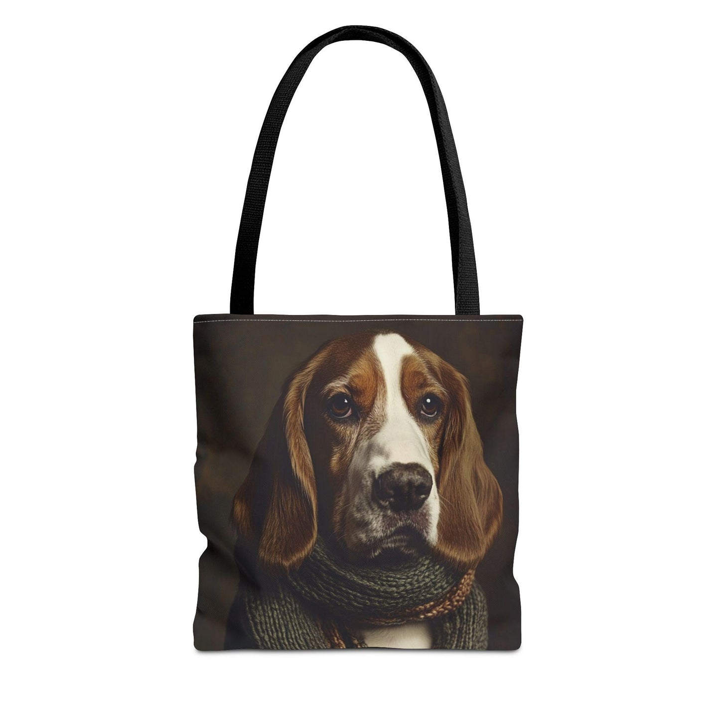 Basset Hound Tote Bag: Dog in Sweater, Pet Lover Gift