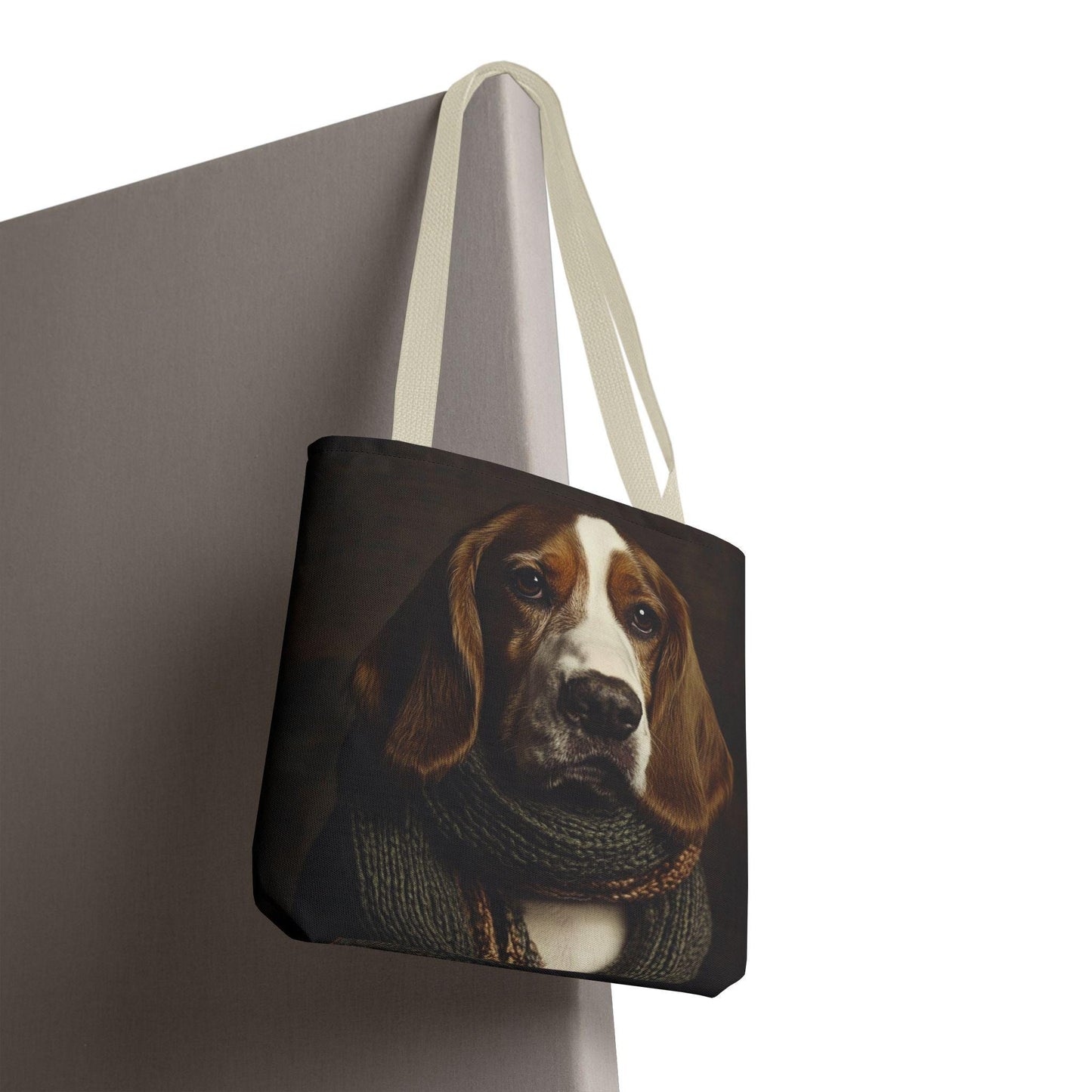 Basset Hound Tote Bag: Dog in Sweater, Pet Lover Gift
