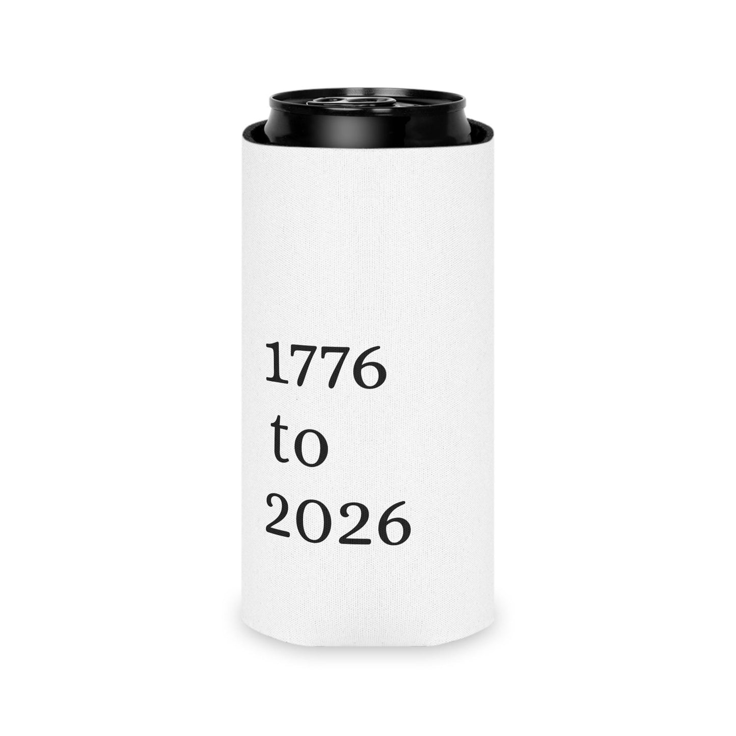 Patriotic Go 'Merica Can Cooler | 1776-2026 BBQ Drink Holder