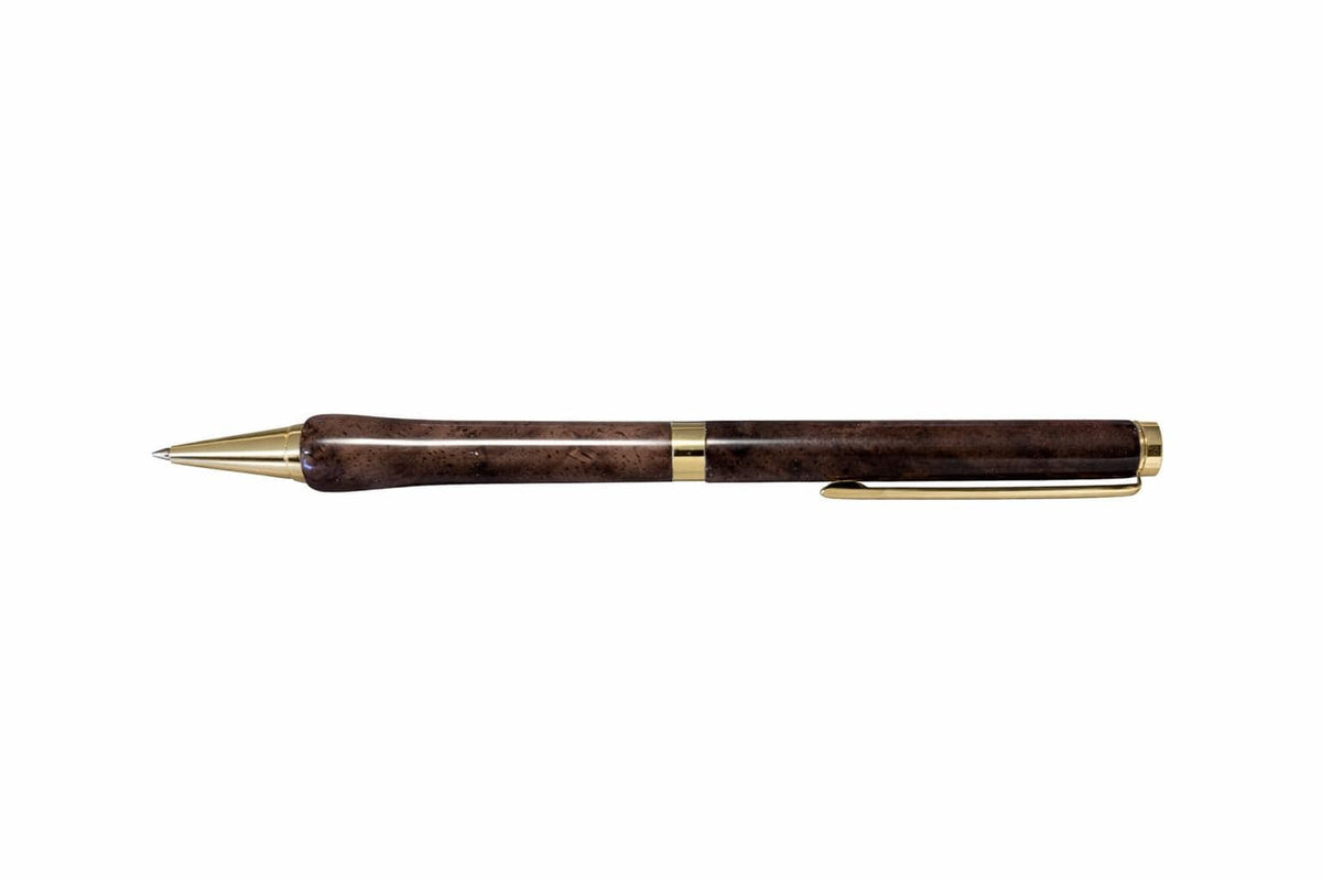 HARZO Handcrafted Walnut Burl Ink Pen and Oak - MADE in USA