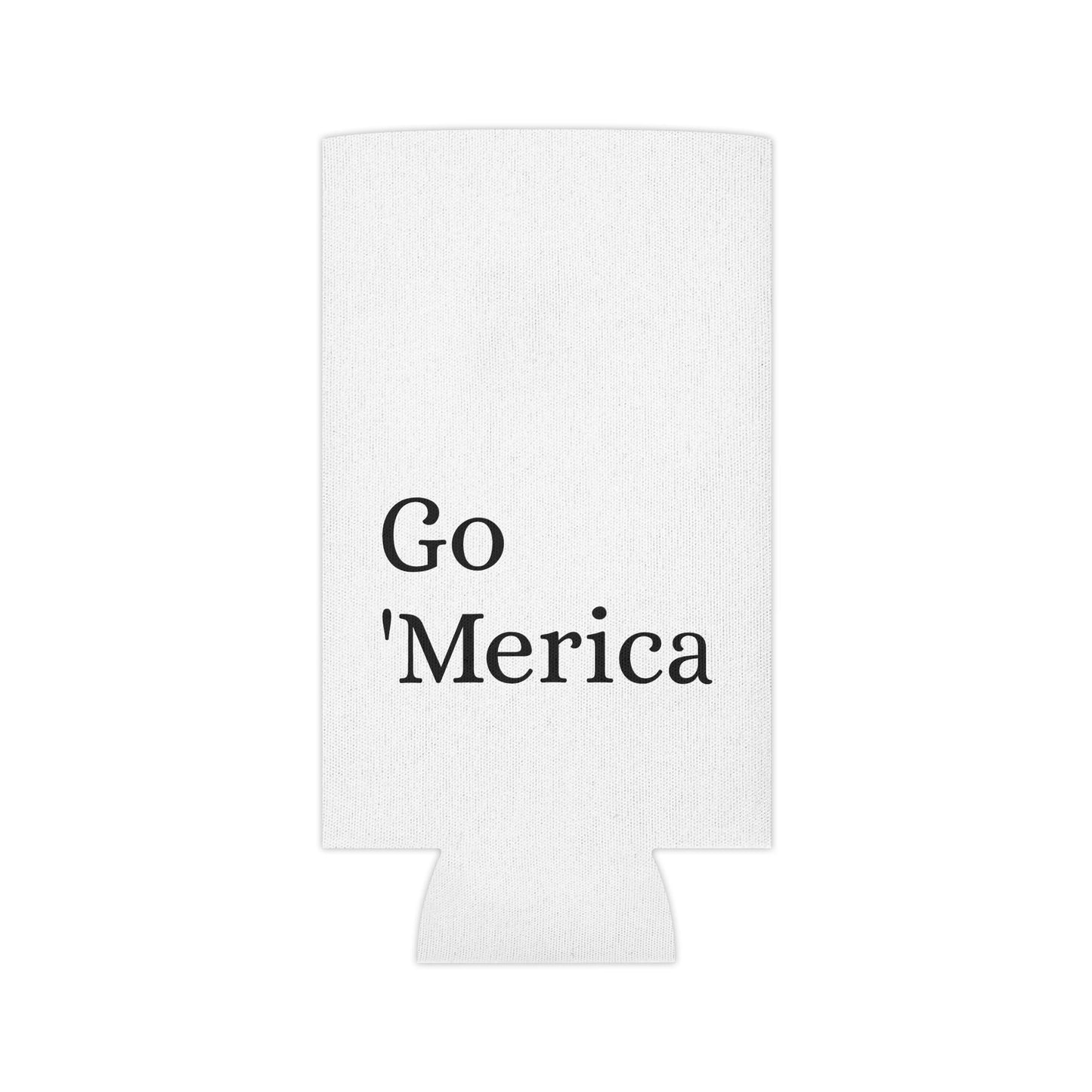 Patriotic Go 'Merica Can Cooler | 1776-2026 BBQ Drink Holder