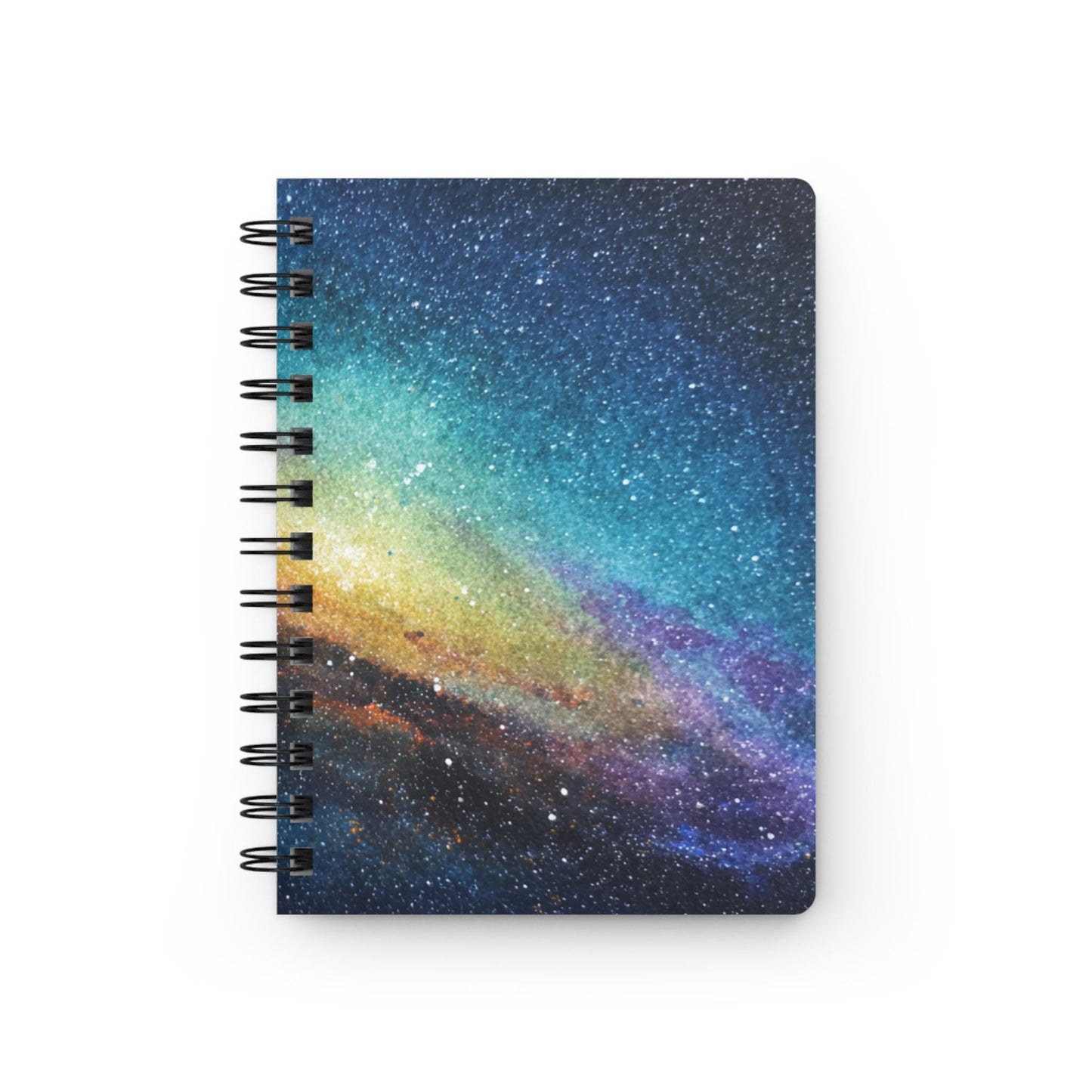 Galaxy Nebula Spiral Bound Journal | Starry Space Notebook