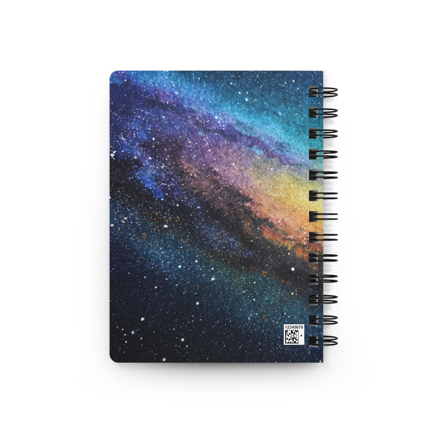 Galaxy Nebula Spiral Bound Journal | Starry Space Notebook